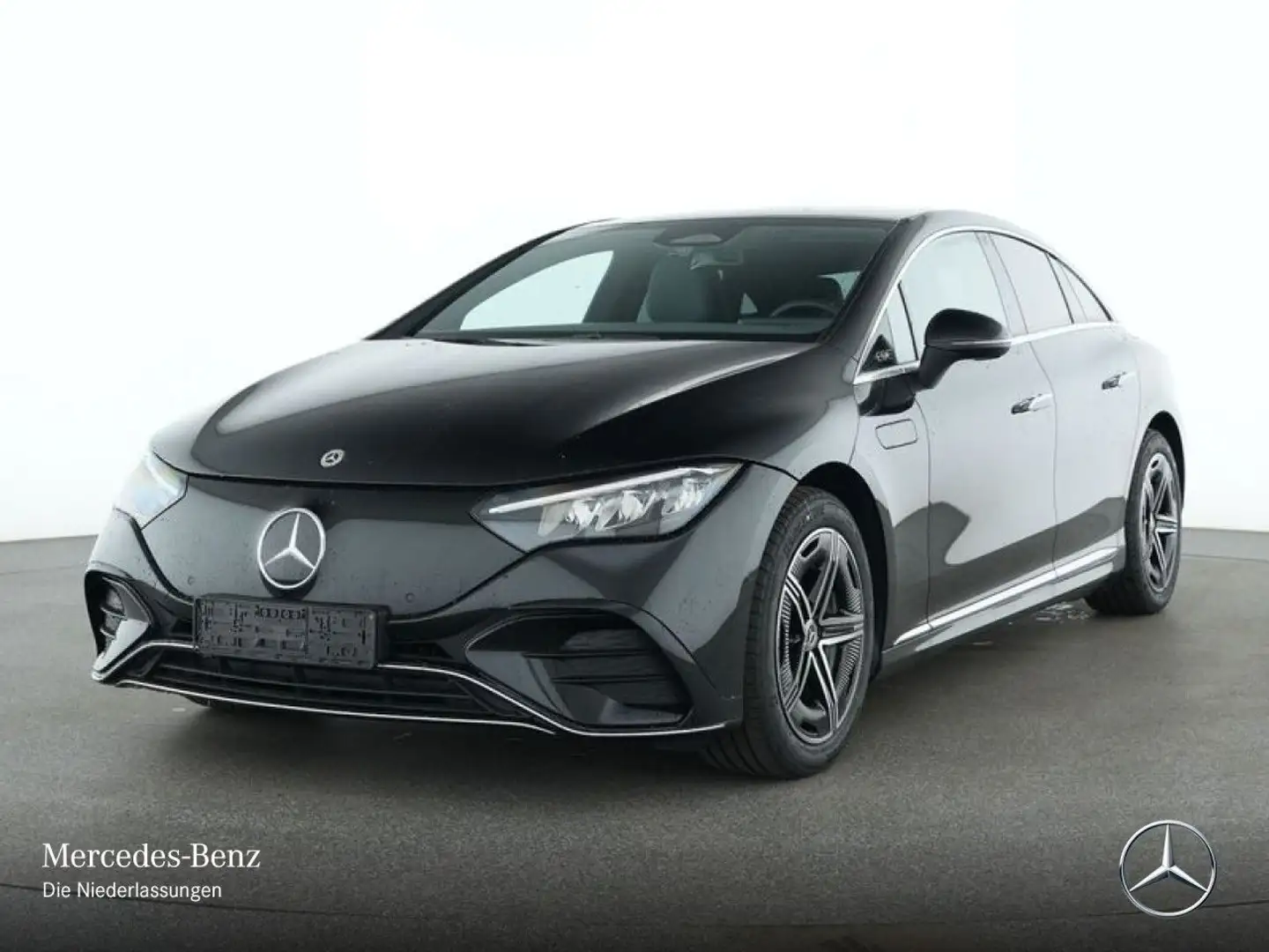 Mercedes-Benz EQE 350 4MATIC AMG Pano Distr. LED Kamera Memory Schwarz - 2