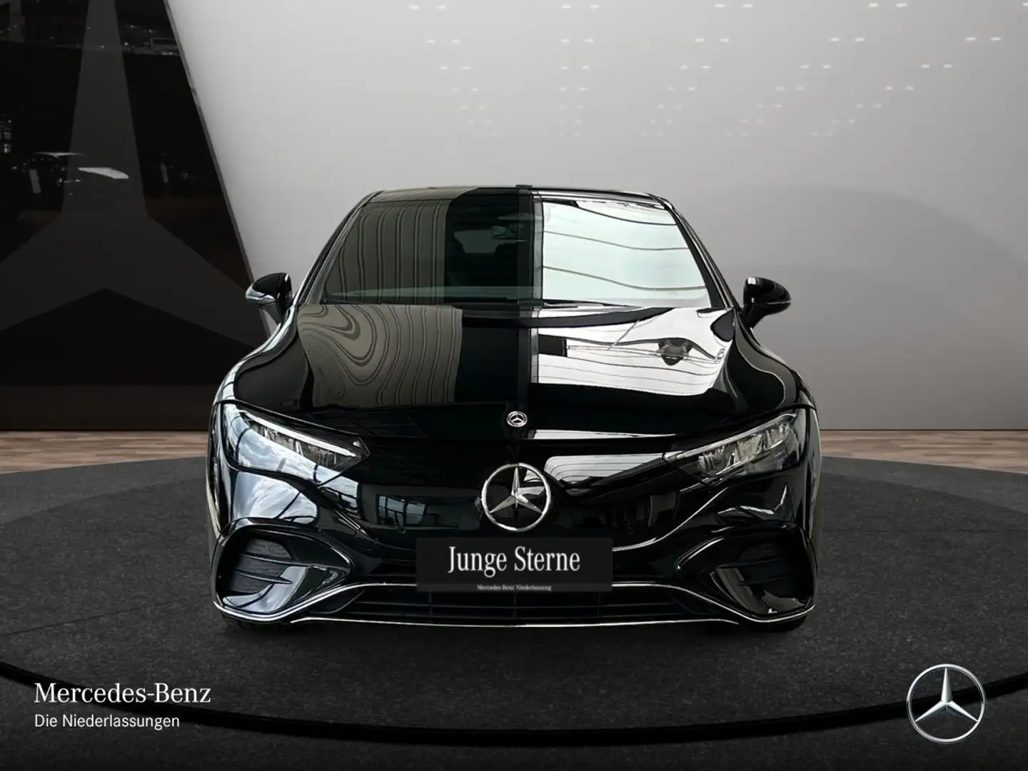 Mercedes-Benz EQE 350 4MATIC AMG Pano Distr. LED Kamera Memory Negru - 2