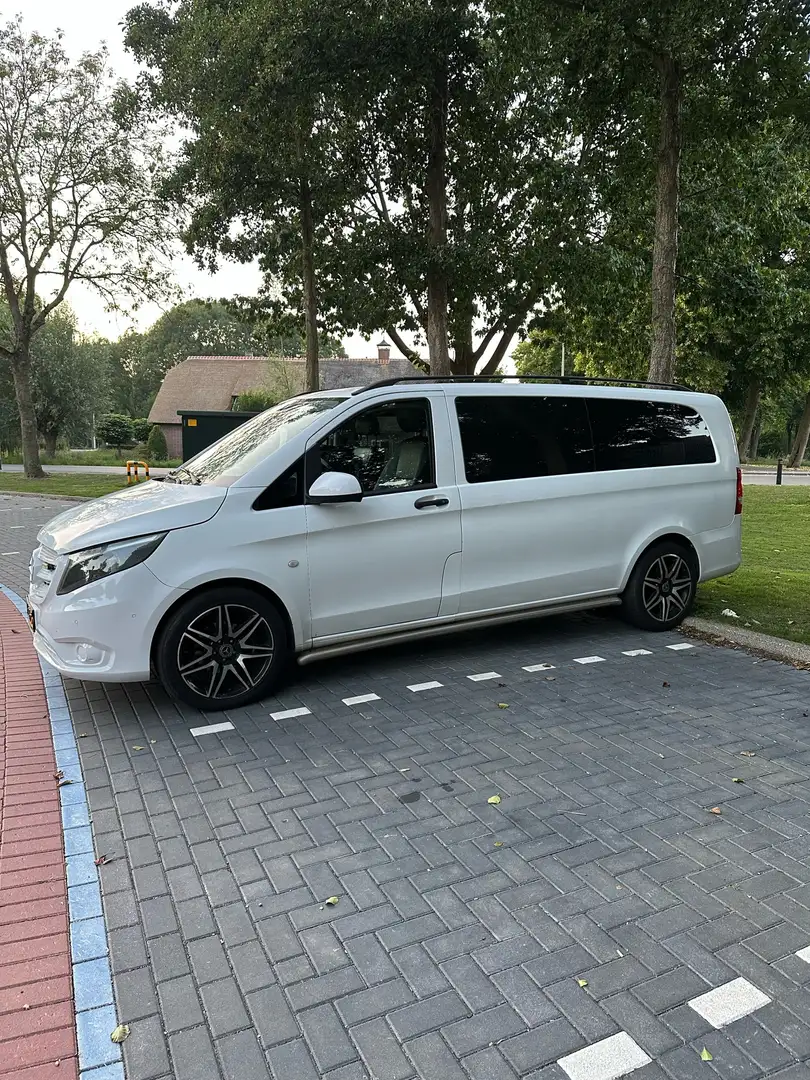 Mercedes-Benz V 200 Mercedes vito dubbele cabine xxl extra lang 140PK White - 2