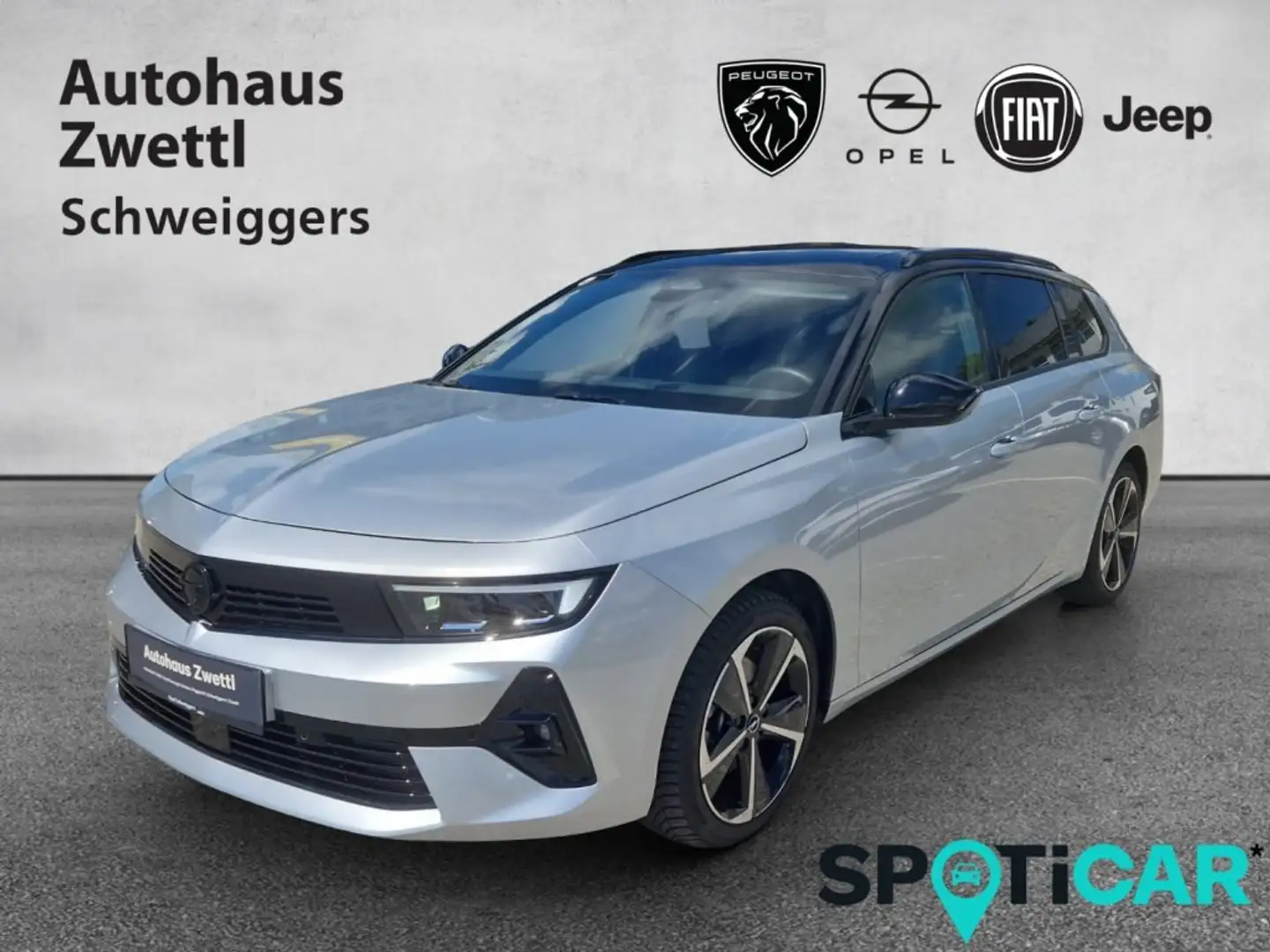 Opel Astra ST GS BHDI 130 AT8 Silber - 1