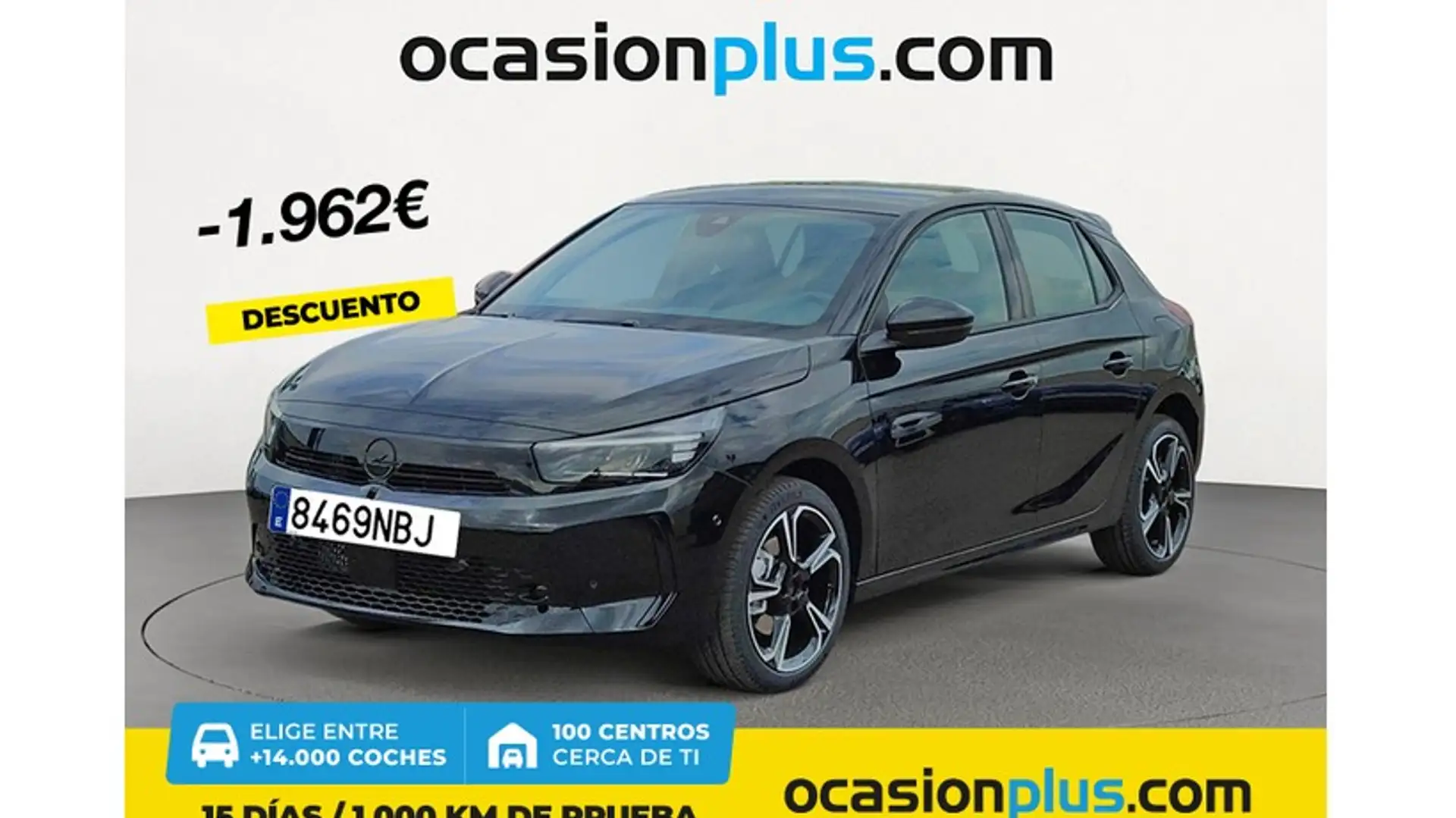 Opel Corsa 1.2T XHL MHEV S/S GS Aut. 100 Zwart - 1