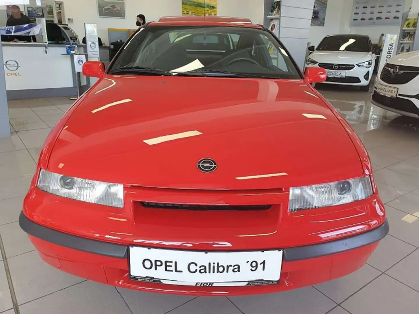 Opel Calibra A C20NE Czerwony - 2