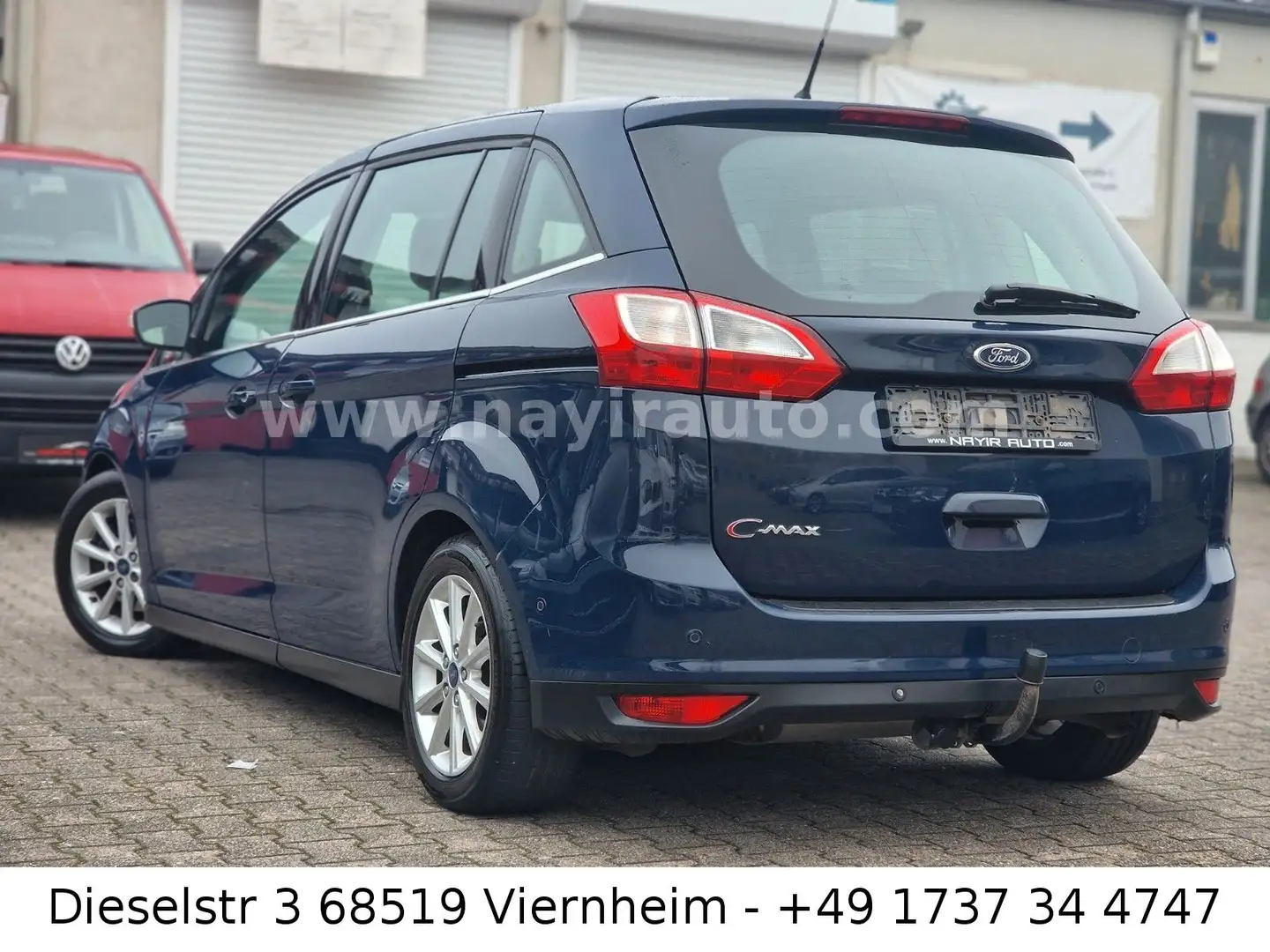Ford Grand C-Max Grand C-MAX Titanium|EURO6|Navi|Keyless|AHK Azul - 2