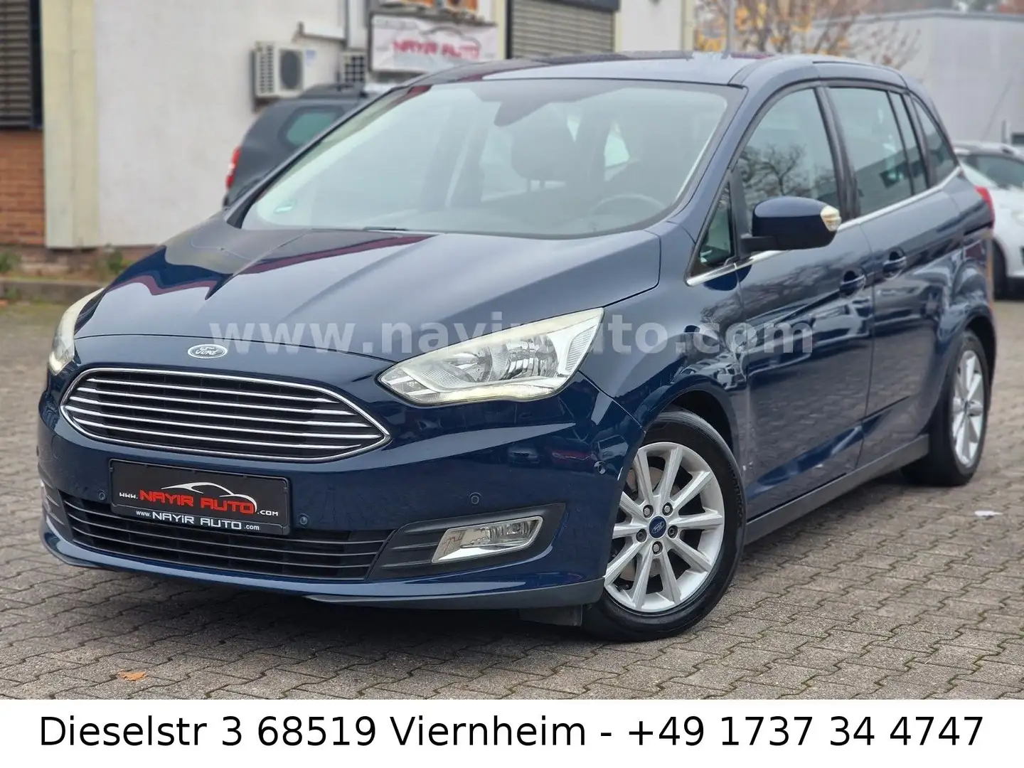 Ford Grand C-Max Grand C-MAX Titanium|EURO6|Navi|Keyless|AHK Azul - 1