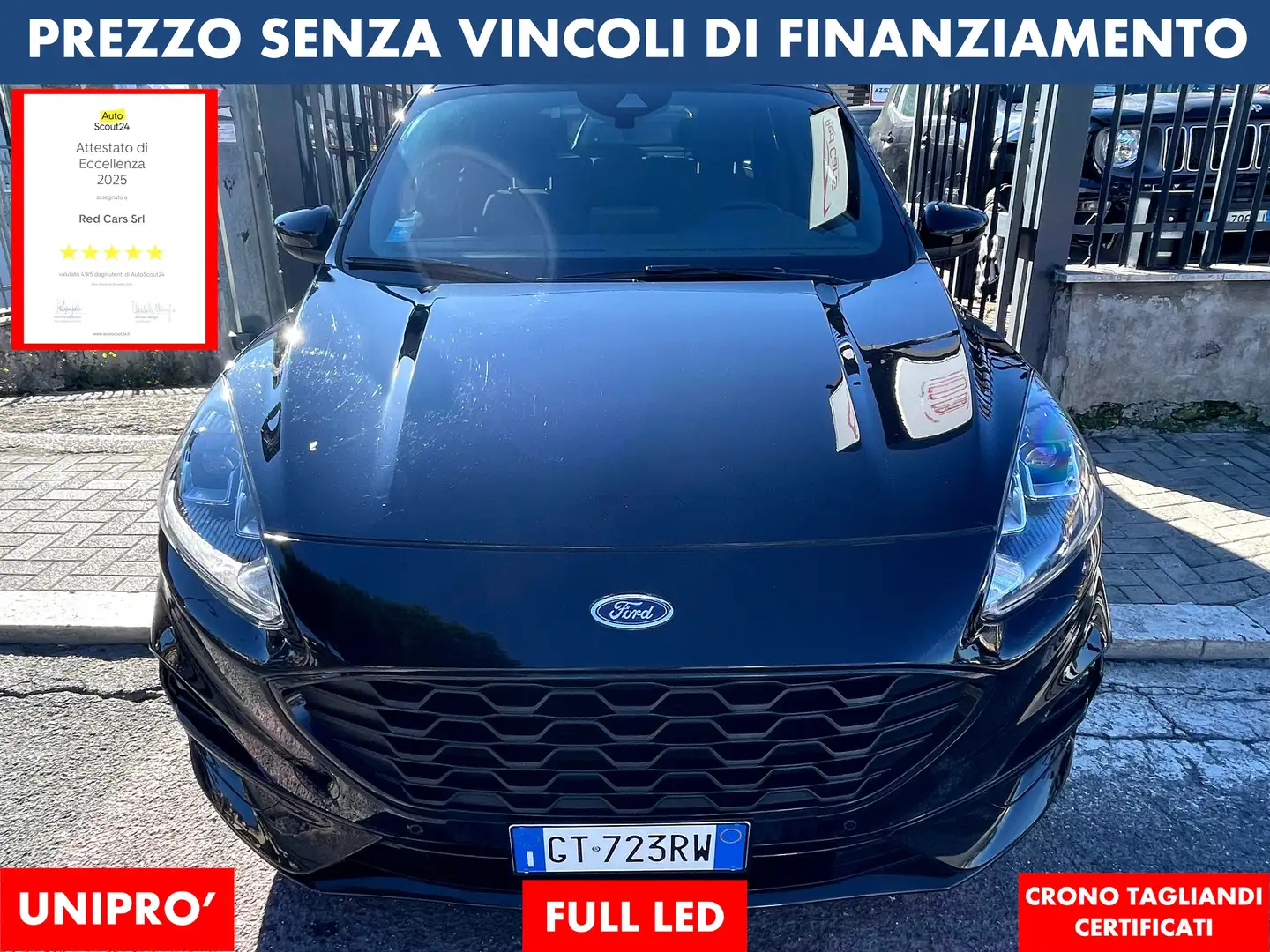 Ford Kuga 2.0 ST-Line 120cv AUTOMATICA *PREZZO VERO* UNIPRO Schwarz - 1