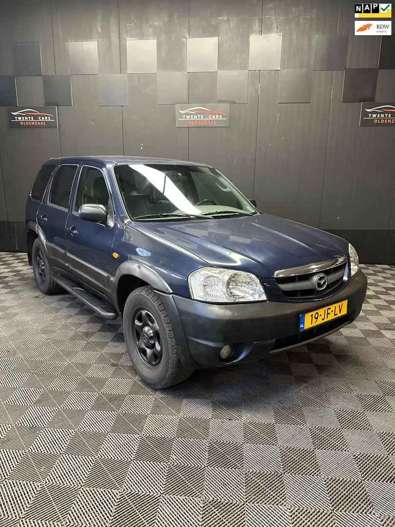Mazda Tribute 2.0 Exclusive | Airco | Nieuwe APK | Blau - 1