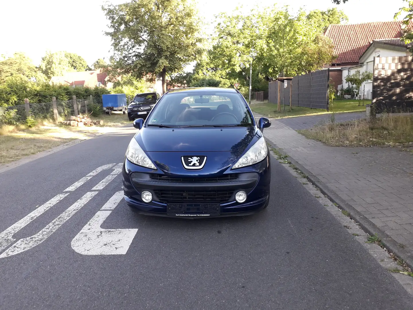 Peugeot 207 1.4i16V TÜV 07/2027NEU SERVO ZENTRAL ABS KLIMA Blau - 1