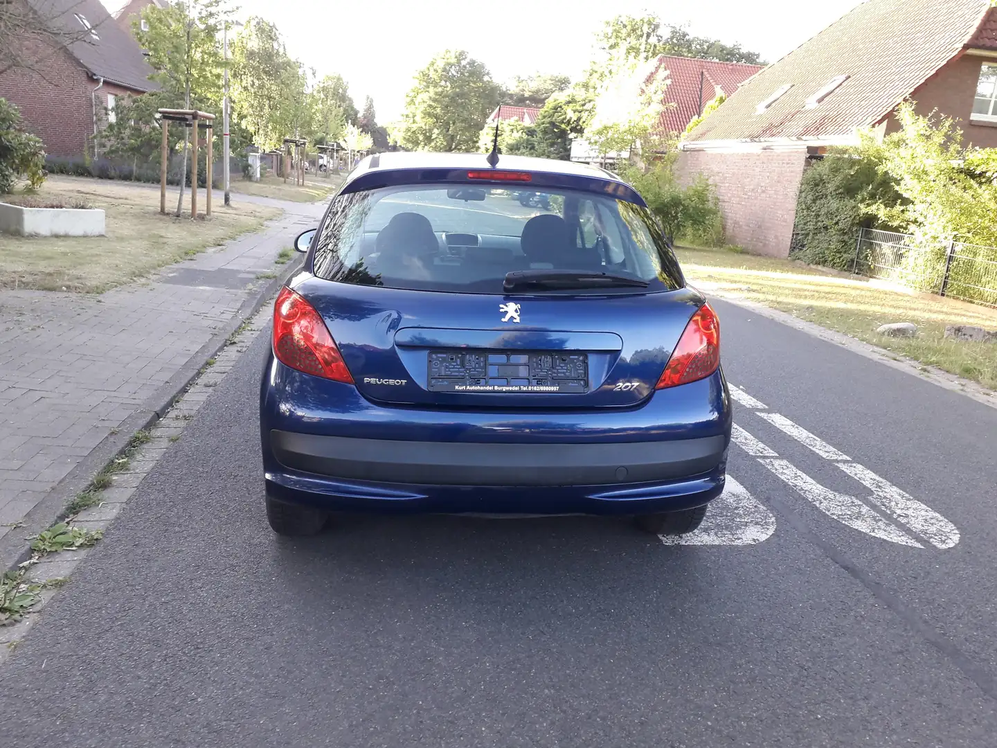 Peugeot 207 1.4i16V TÜV 07/2027NEU SERVO ZENTRAL ABS KLIMA Blau - 2