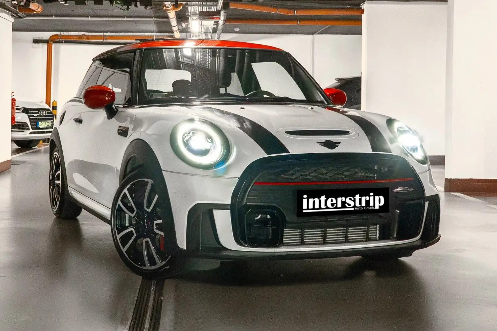 MINI John Cooper Works DR.ASS.PR.ASS.LHZ.SHZ.LED.18" Weiß - 2