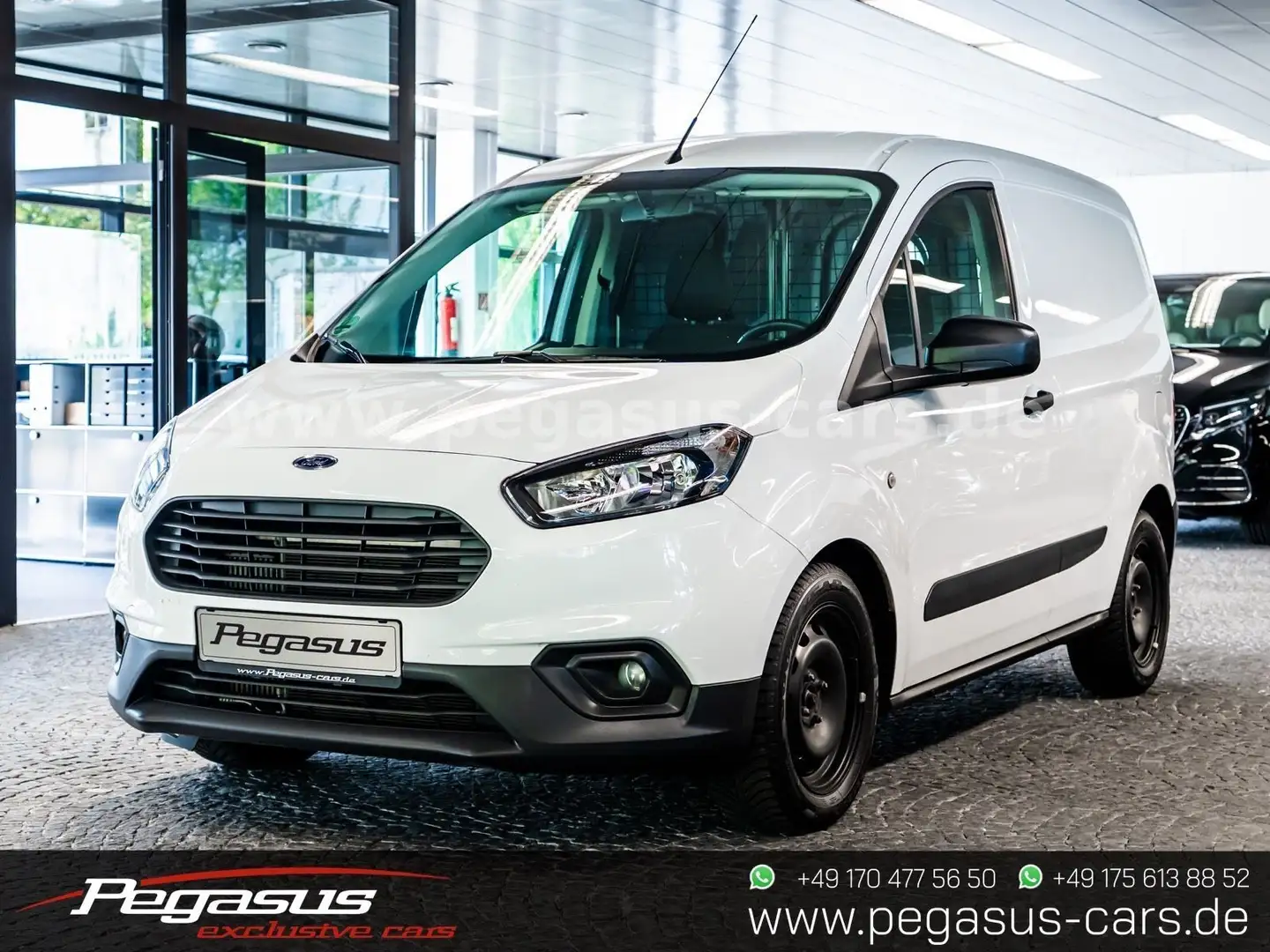 Ford Transit Courier Trend KLIMA-GLAS*AHK*SCHIEBETÜR Weiß - 1