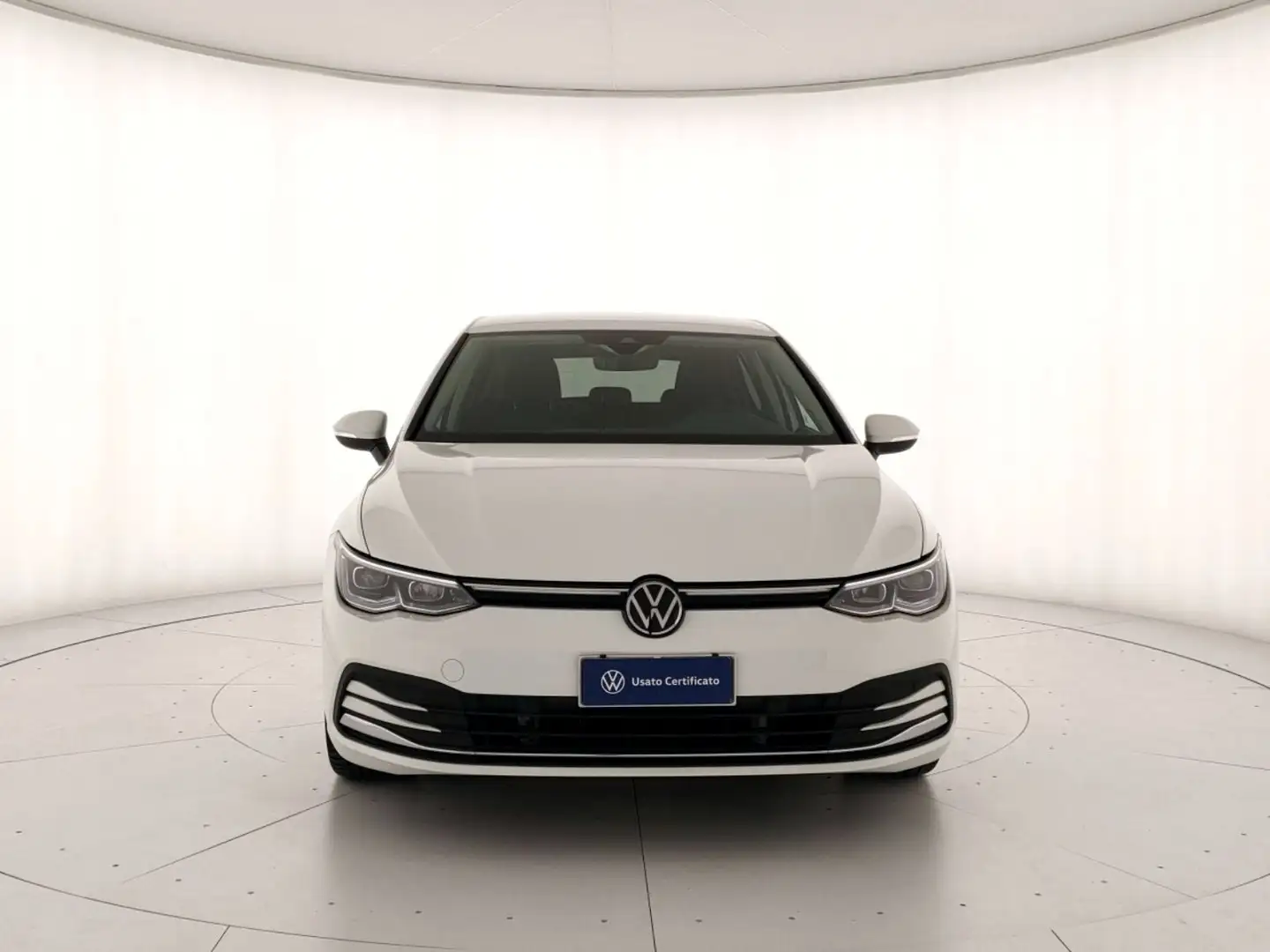 Volkswagen Golf 2.0 tdi style 115cv dsg Wit - 2