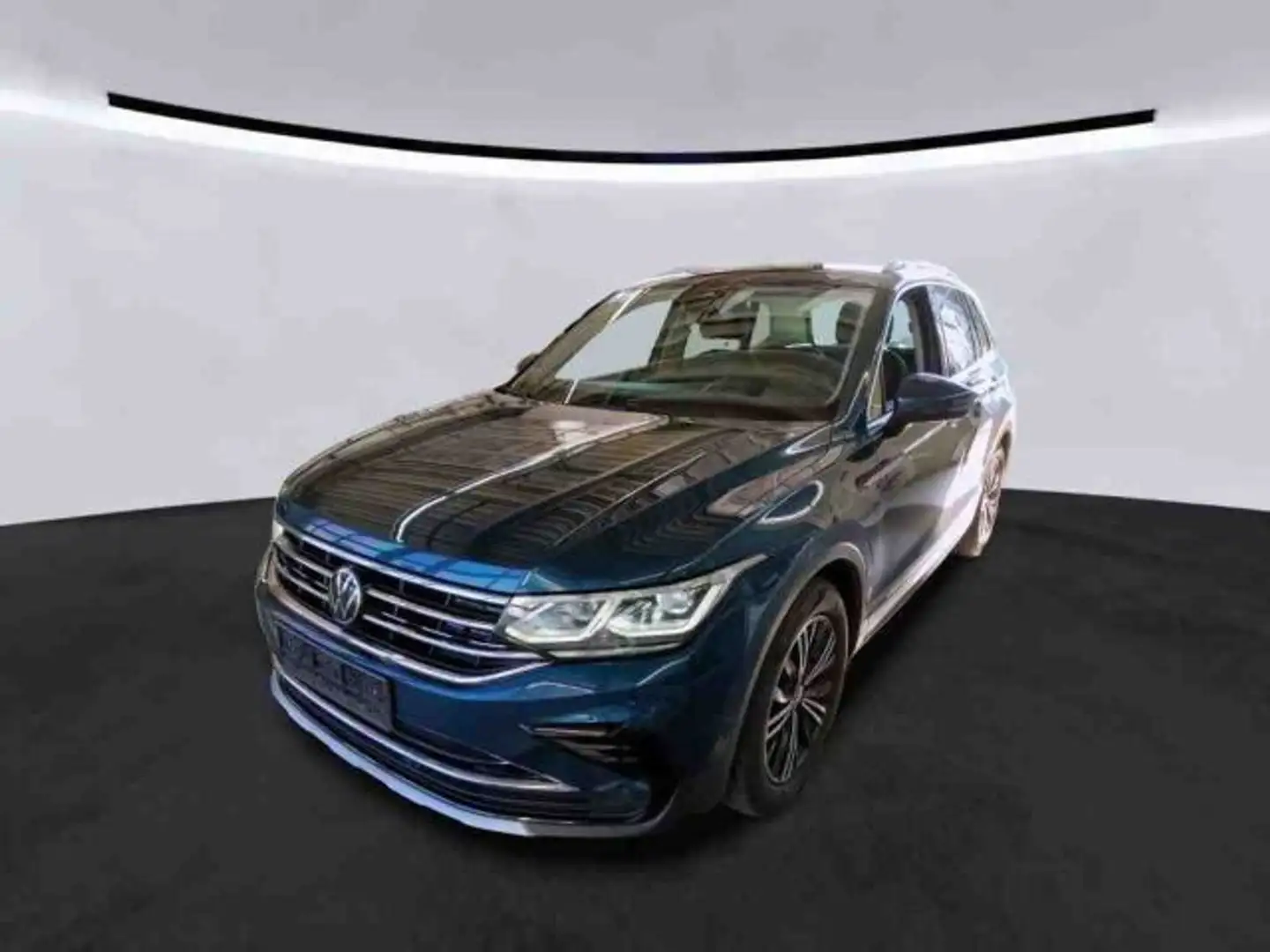 Volkswagen Tiguan 1.5 TSI DSG ELEGANCE LEDER IQ.LIGHT AHK A Blau - 2