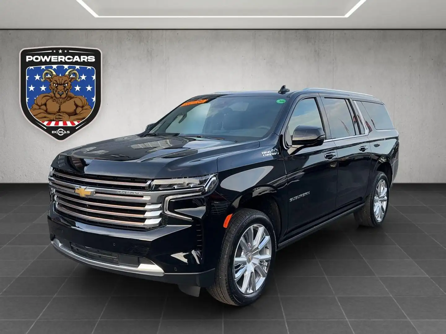 Chevrolet Suburban 6,2l High Country,Luft,Pano,ACC,LPG Fekete - 1
