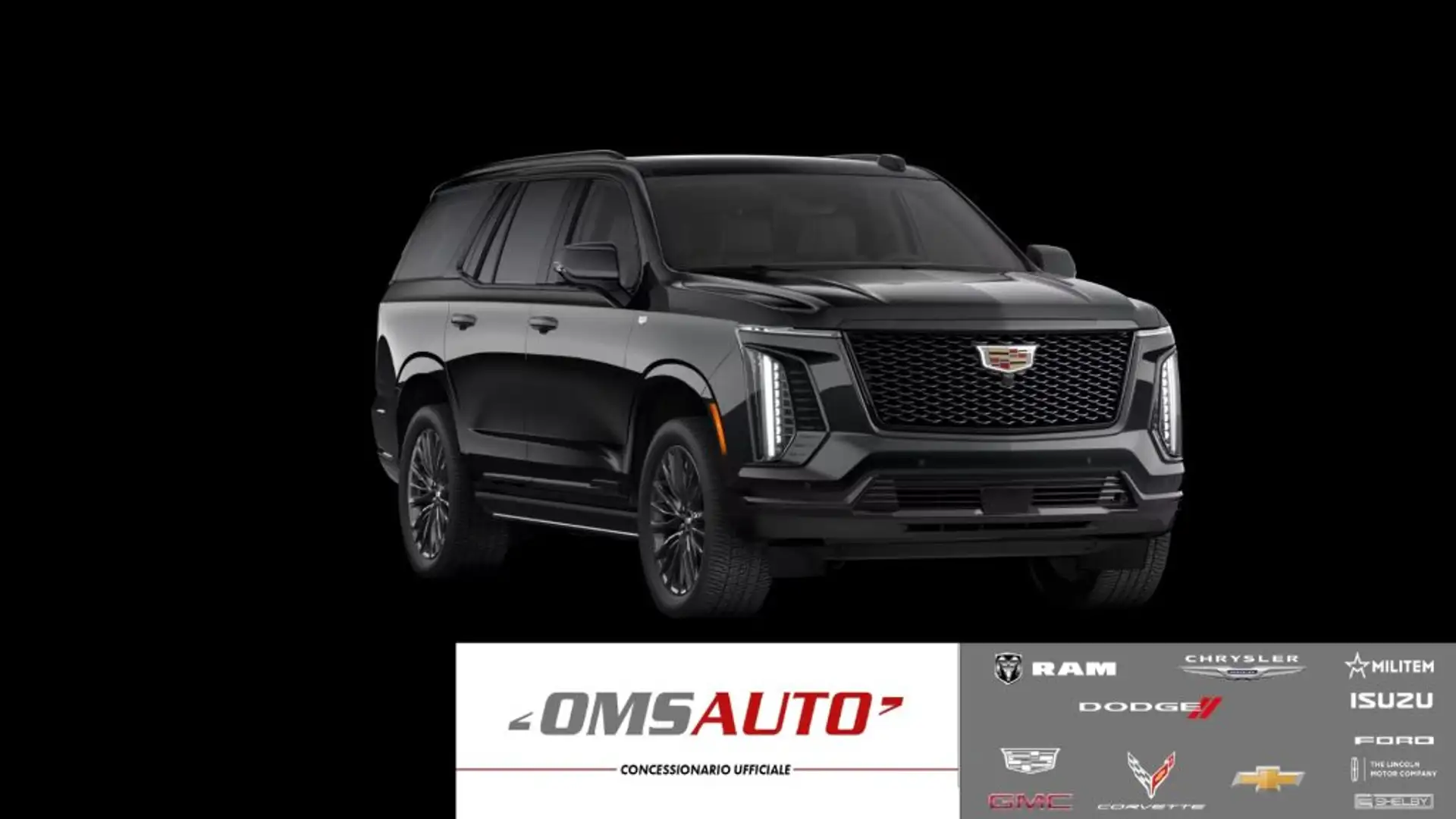 Cadillac Escalade 6.2L V8 AT AWD Sport Platinum MY26 Nero - 1
