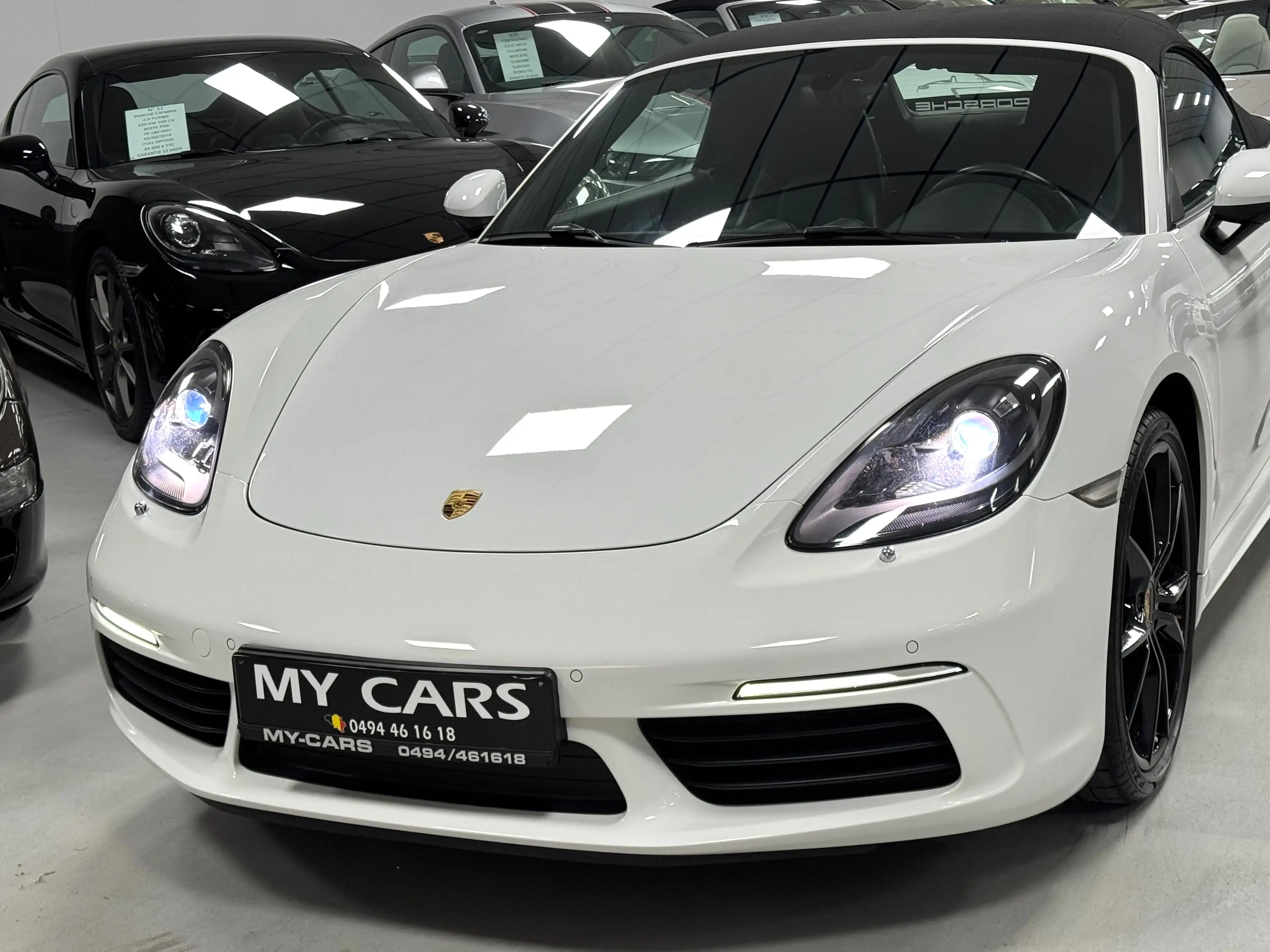 Porsche 718 Boxster 2.0 Turbo Cuir Clim Gps Xenon Ja 20 — photo 15