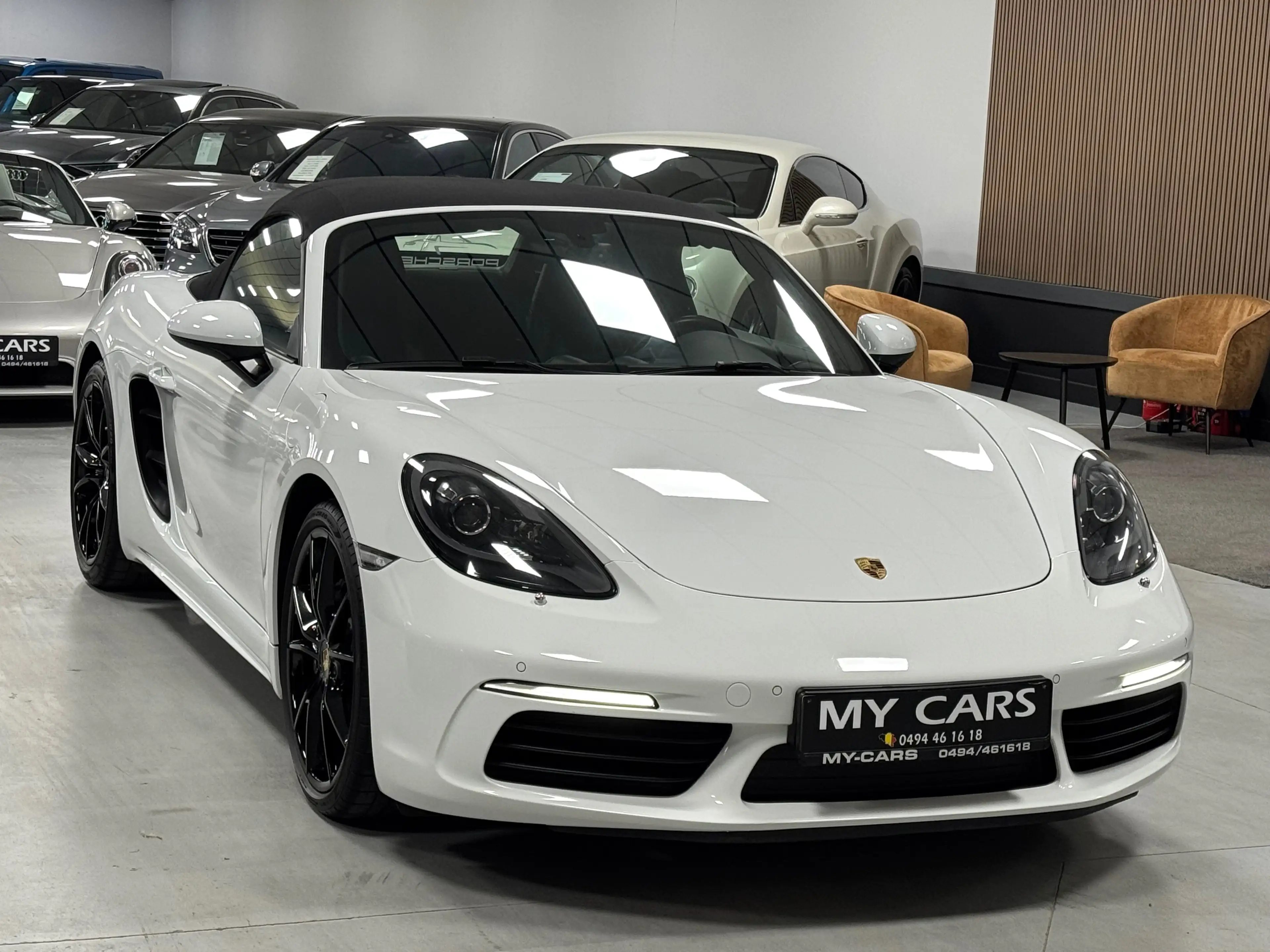 Porsche 718 Boxster 2.0 Turbo Cuir Clim Gps Xenon Ja 20 — photo 3