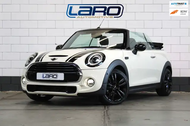 MINI Cooper Cabrio 1.5 136 pk Aut. | JCW H&K LED CarPlay Cruise Clima
