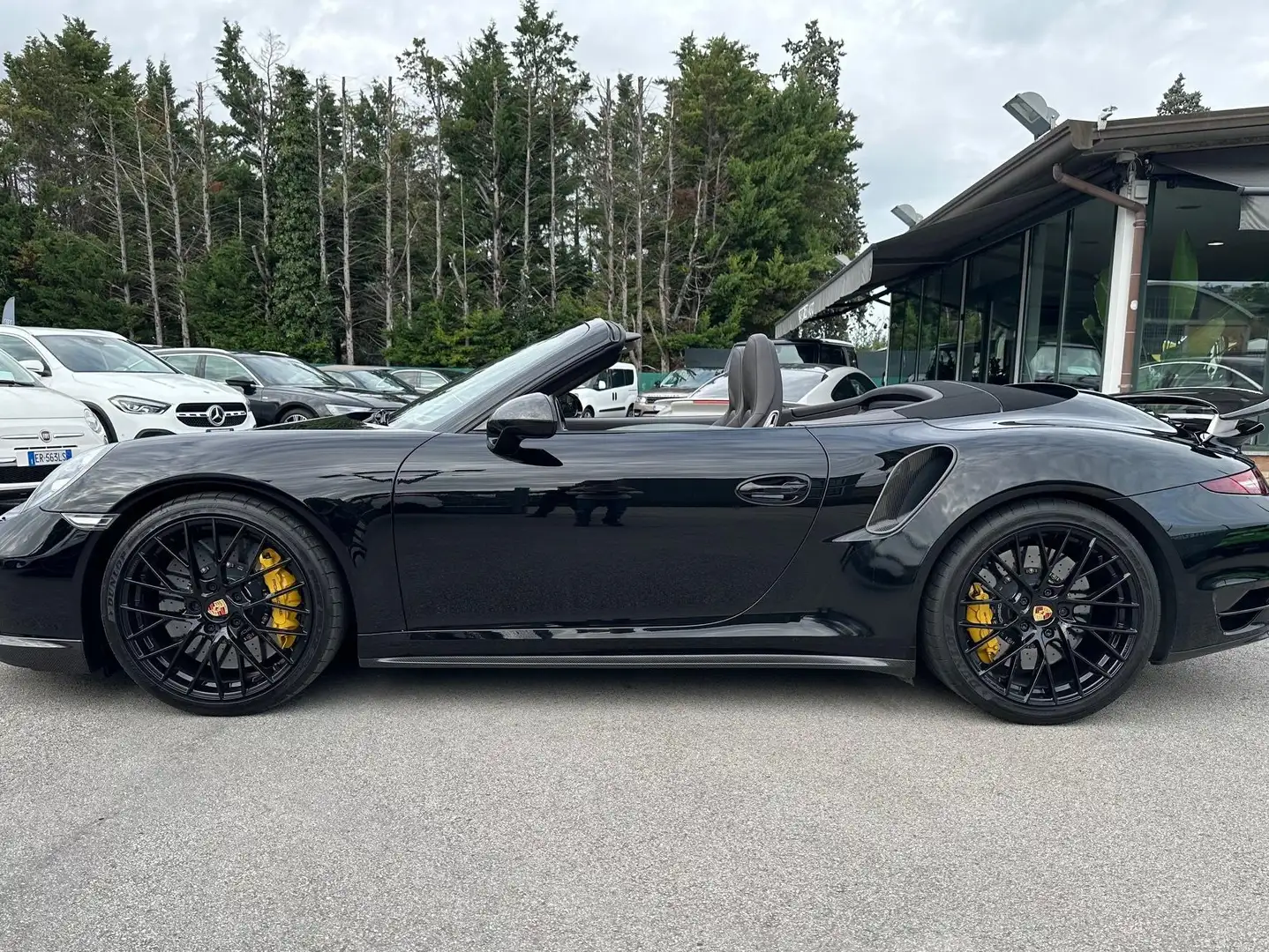 Porsche 911 991 Cabrio 3.8 Turbo S/UNICAFULL CARBON/SCAR.KLINE Nero - 2