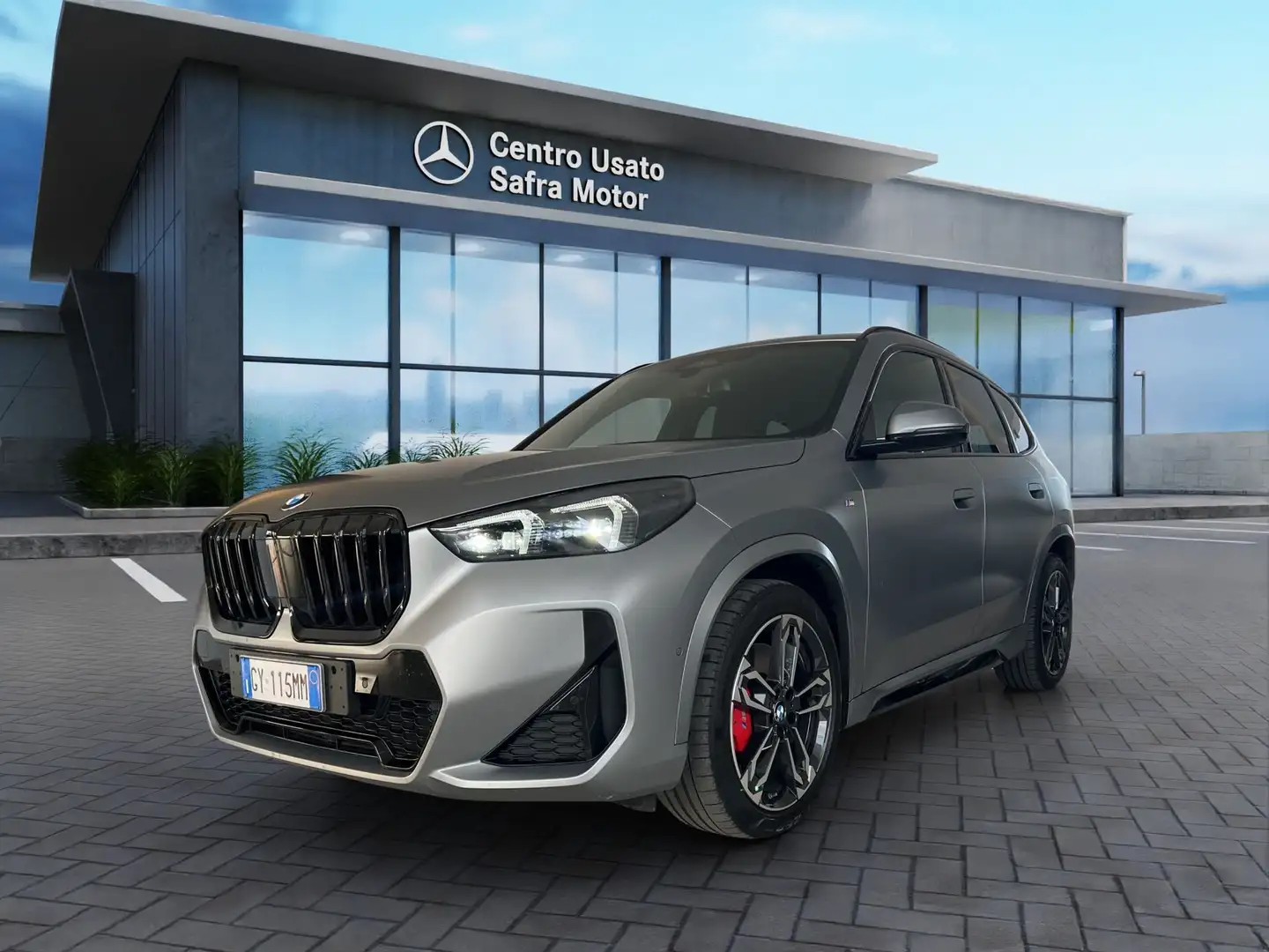 BMW X1 X1 xDrive 23d Msport Pro Grigio - 1