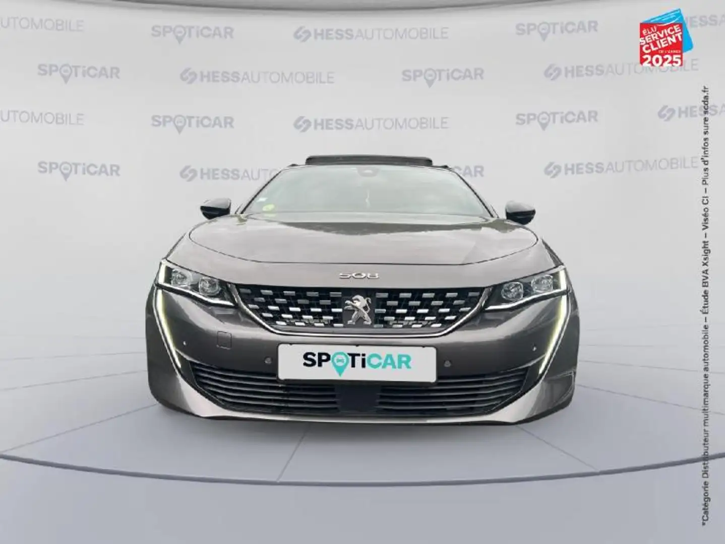 Peugeot 508 BlueHDi 130ch S/S GT Pack Line EAT8 Touvrant GPS Carplay Grijs - 2
