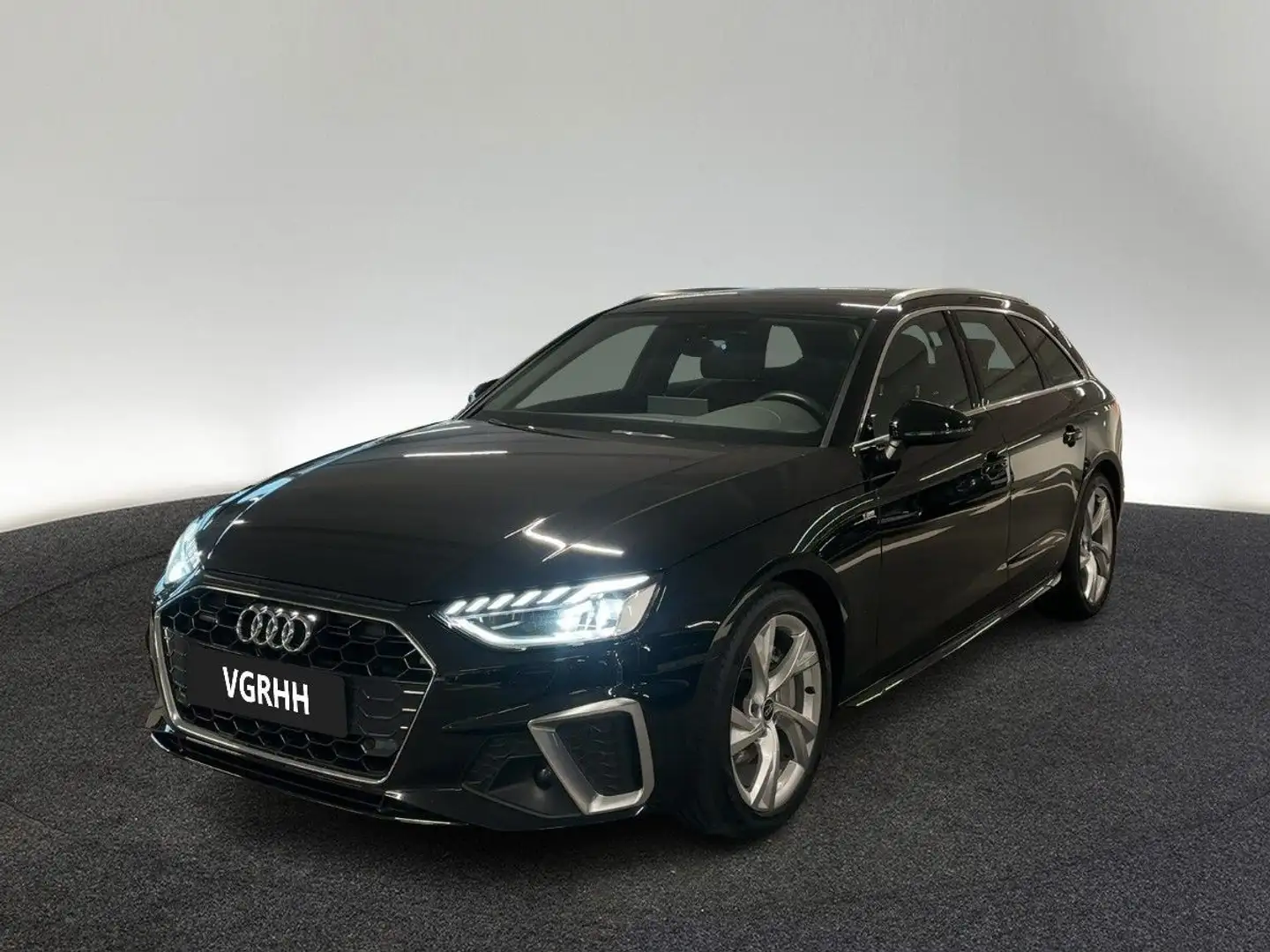 Audi A4 40 TDI qu. S line S tronic NAVI/AHK/ACC Negro - 2