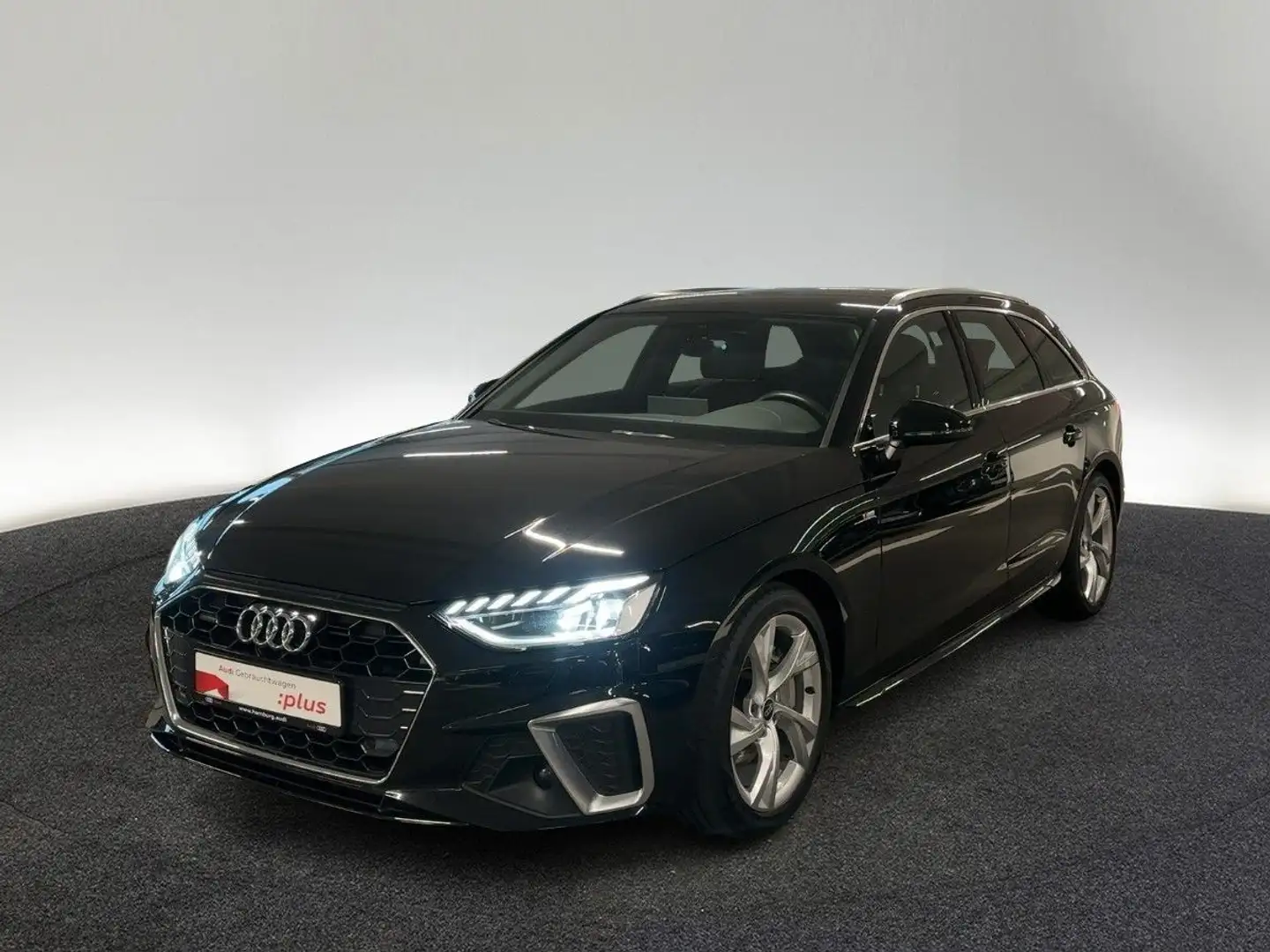 Audi A4 40 TDI qu. S line S tronic NAVI/AHK/ACC Schwarz - 2
