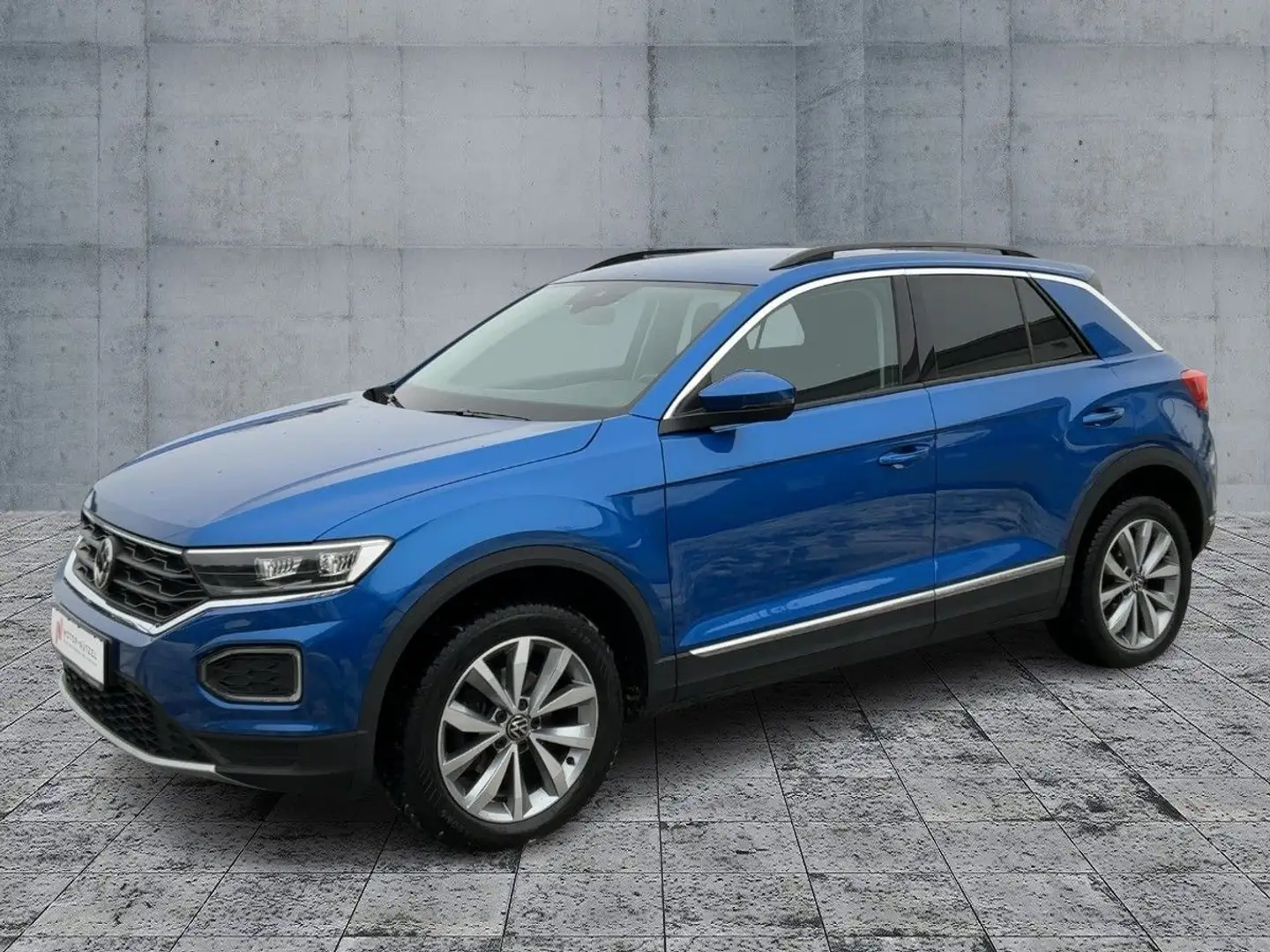 Volkswagen T-Roc 1.5 TSI DSG STYLE LED+NAVI+ACC+SHZ+RFK+AID Blau - 2