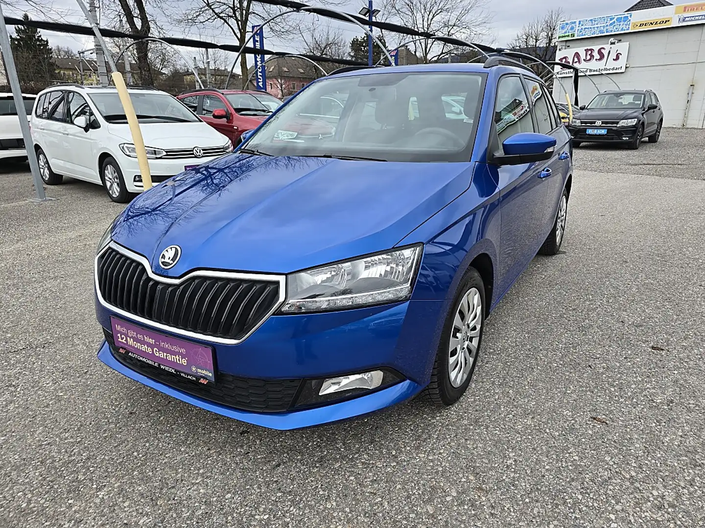 Skoda Fabia Combi SC 1,0 TSI Blau - 1