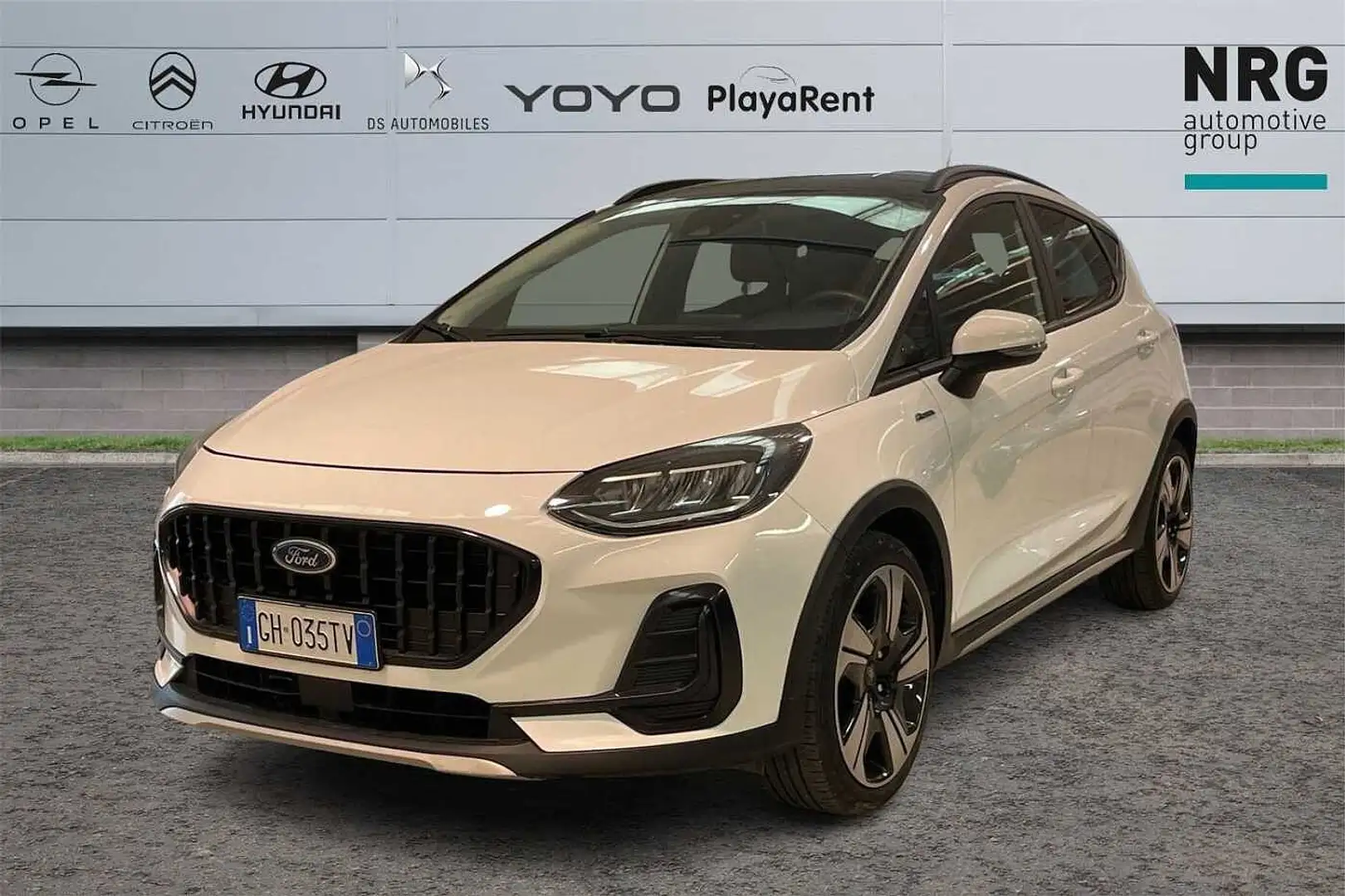 Ford Fiesta 7ª serie 1.0 Ecoboost Hybrid 125 CV 5 porte Active Bianco - 1