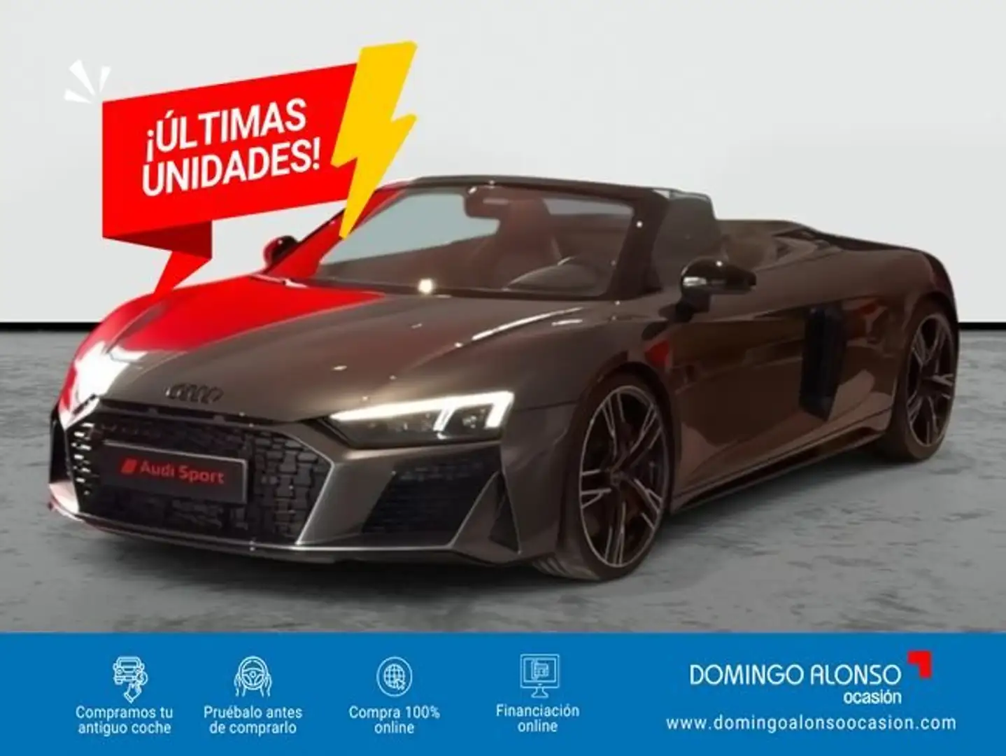 Audi R8 Spyder V10 performance 5.2 FSI 419 kW (570 CV) S t Gris - 1