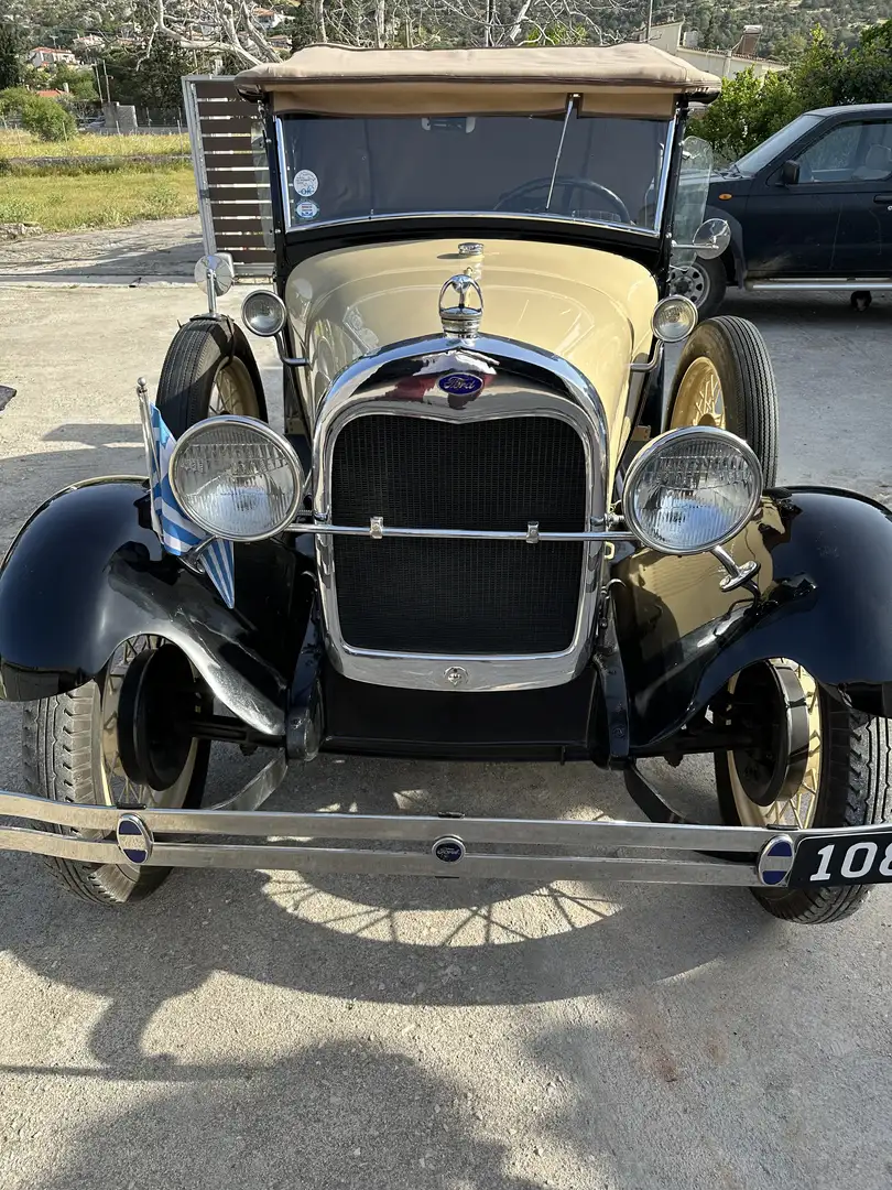 Oldtimer Ford Model A Roadster Deluxe Beige - 2