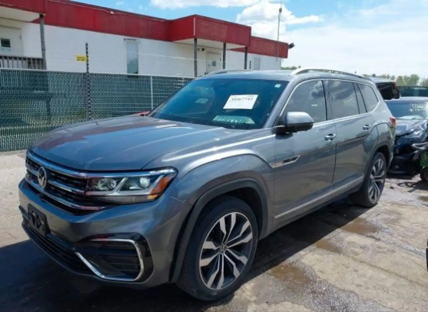 Volkswagen Atlas 3.6 4X4 SEL PREMIUM R-LINE Gri - 2