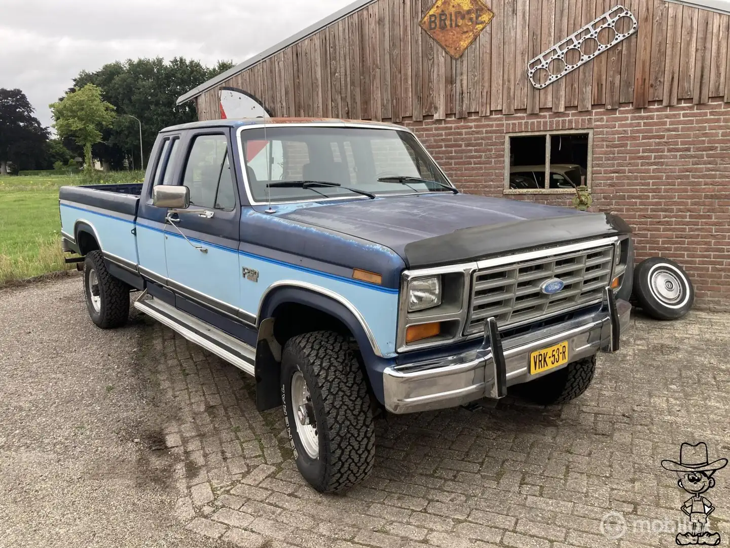 Ford F 250 USA Pick-Up 460 4x4 3500kg trekhaak Azul - 1