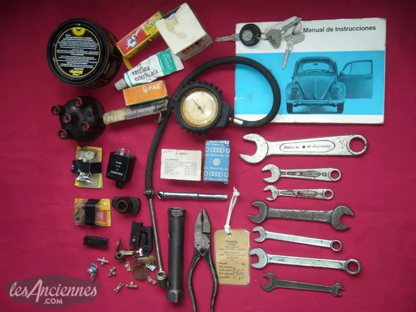 Volkswagen Escarabajo 1500 Año 1967 Burdeos - 2