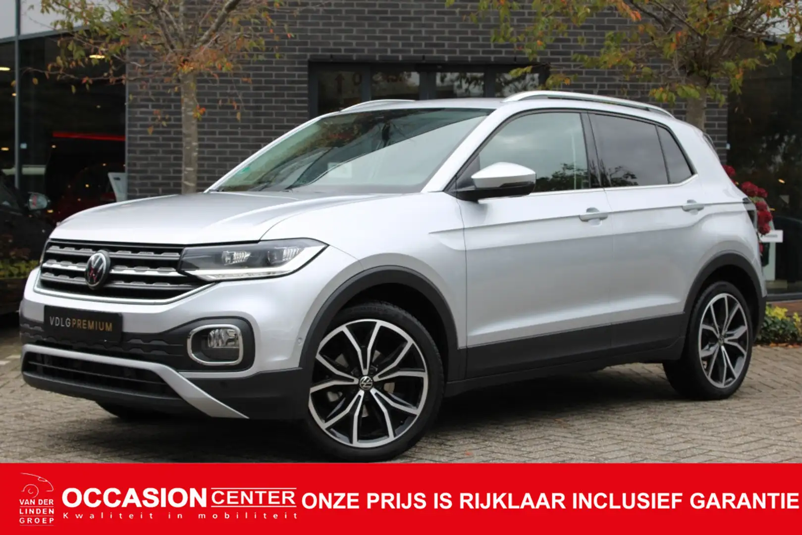 Volkswagen T-Cross 1.0 TSI Style DSG Virtual/Navi/18"/Winter "RIJKLAA Gris - 1