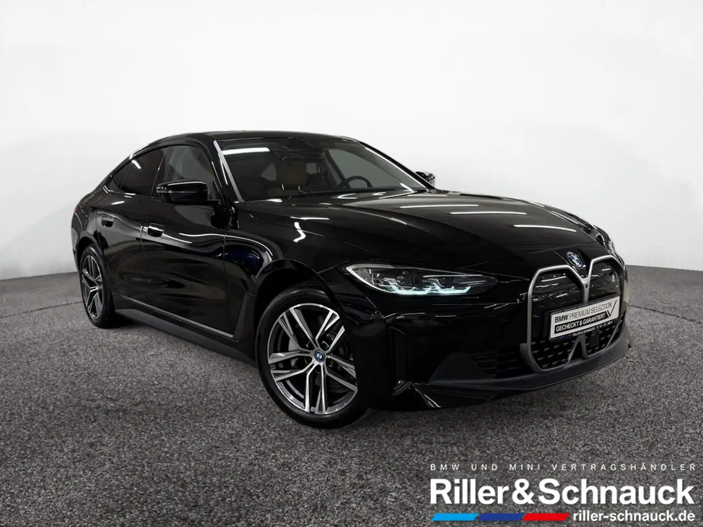 BMW i4 35 eDrive 360°+LED+H/K+SITZHZG+PDC+KLIMAAU Schwarz - 2