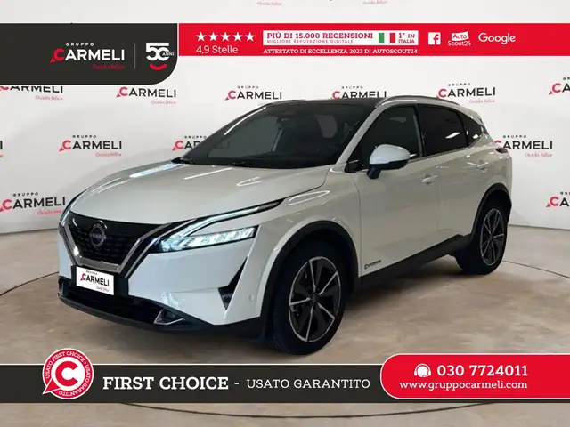 2023 Nissan Qashqai in White for sale