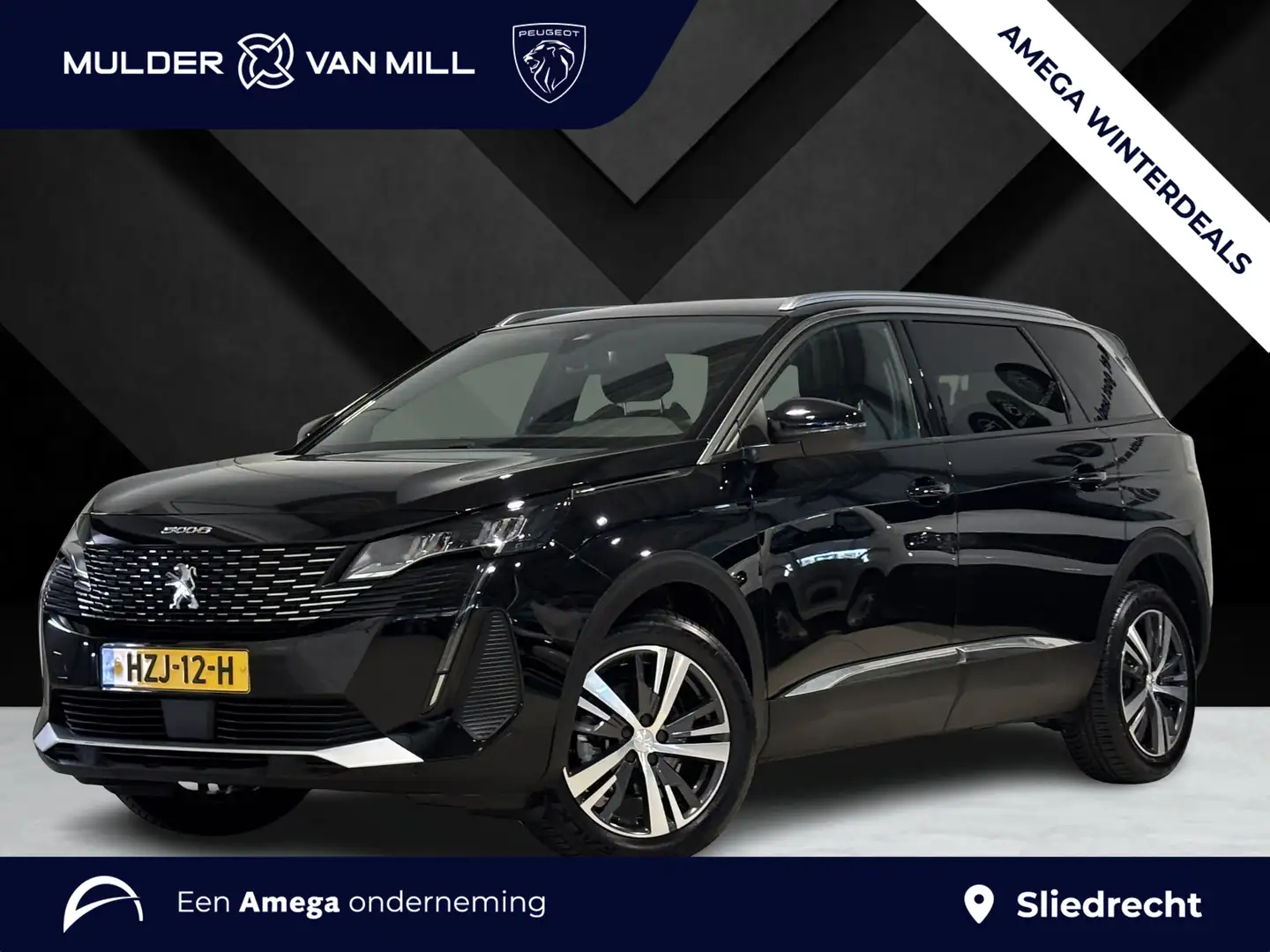 Peugeot 5008 Allure Pack Business 1.2 Turbo 130pk | STOELVERW. Noir - 1
