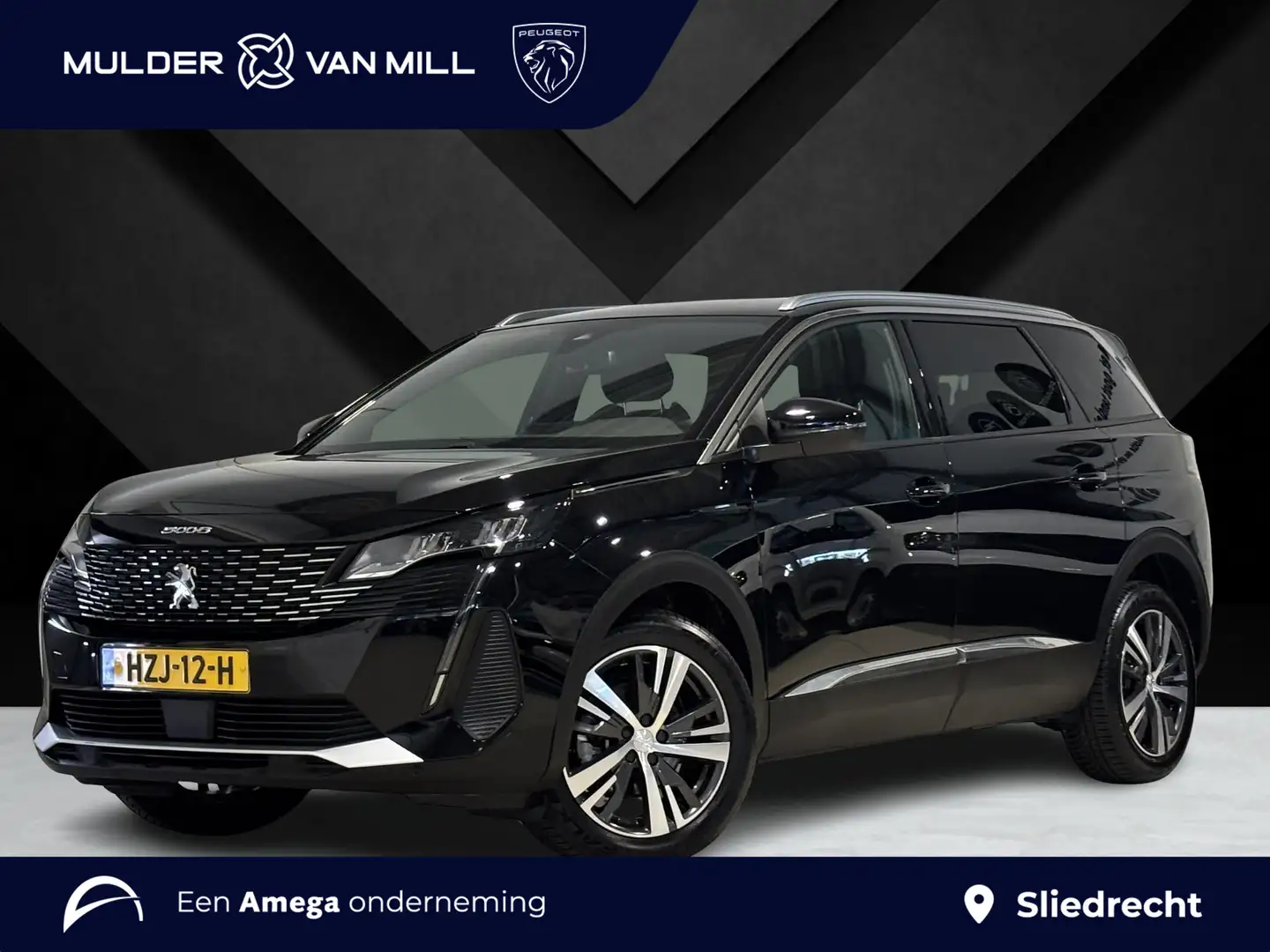 Peugeot 5008 Allure Pack Business 1.2 Turbo 130pk | STOELVERW. Noir - 1