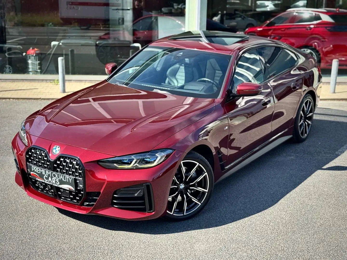 BMW 430 GRAN COUPE 430iAS * FULL OPTION * M PACK  SCHUIFD Rouge - 2