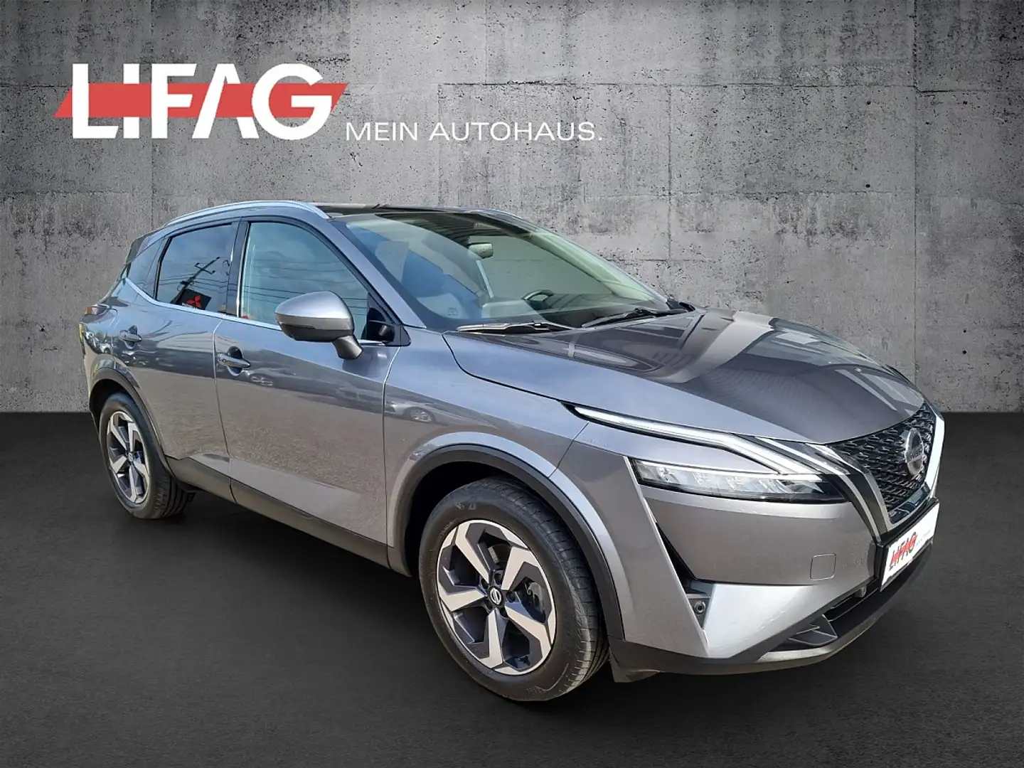Nissan Qashqai 1,3 DIG-T MHEV N-Connecta *ab € 20.990,-* Gris - 1