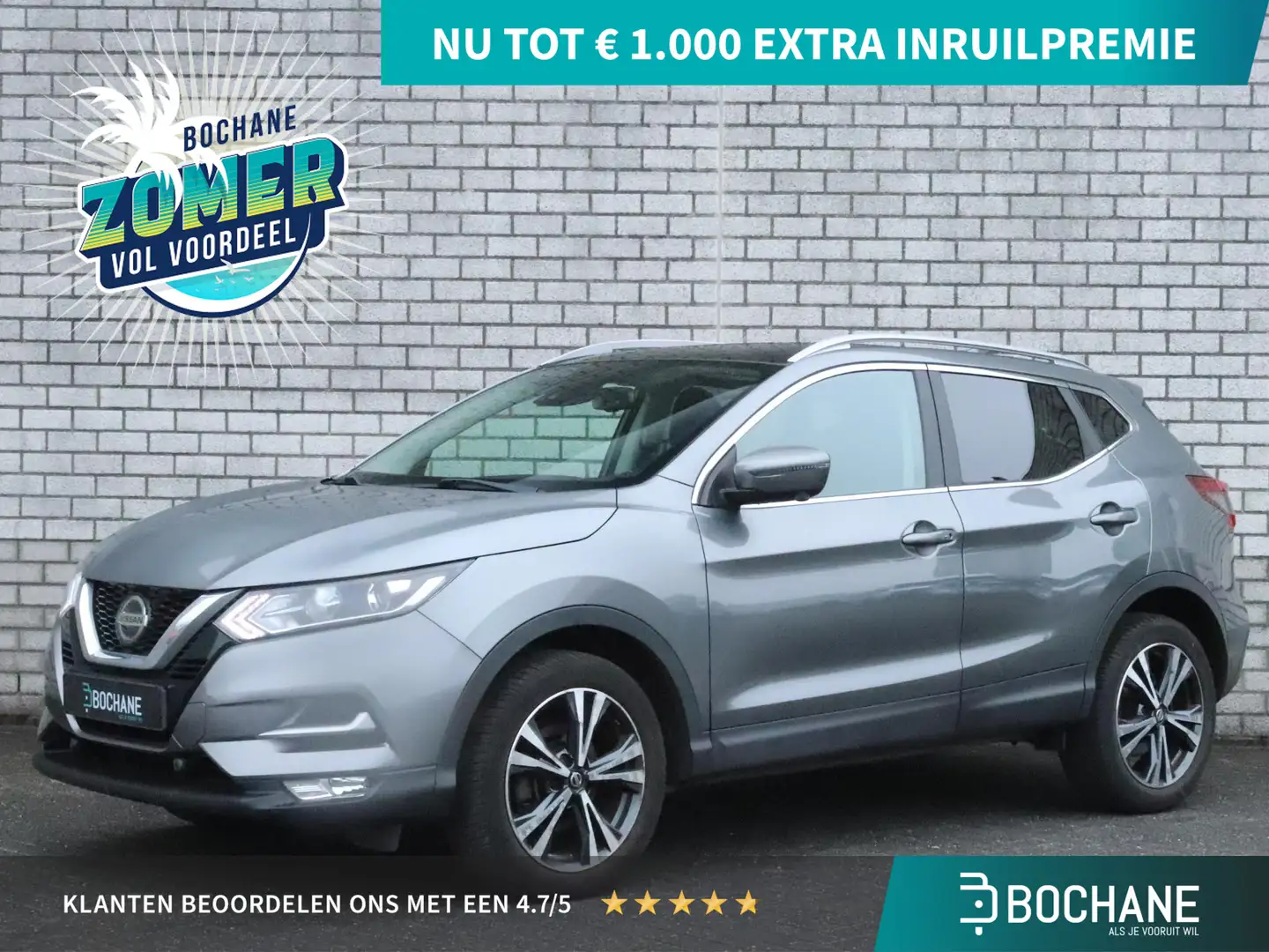 Nissan Qashqai 1.3 DIG-T 140 N-Connecta | 360° camera | Panoramad Grijs - 1