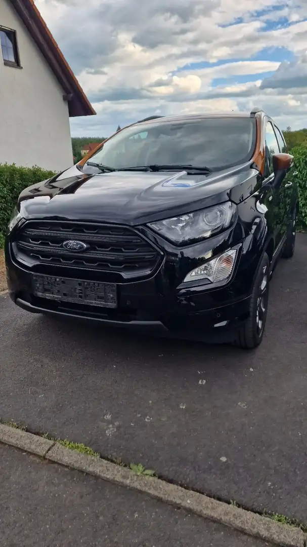 Ford EcoSport 1.0 EcoBoost ST-LINE aus 1. Hand Top Zustand Nero - 1