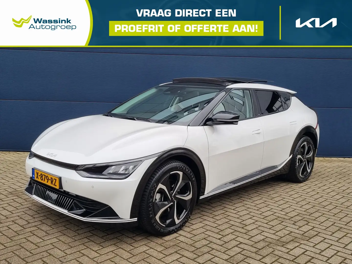Kia EV6 77,4kWh 229pk RWD Plus Advanced | Panoramadak | Le Wit - 1