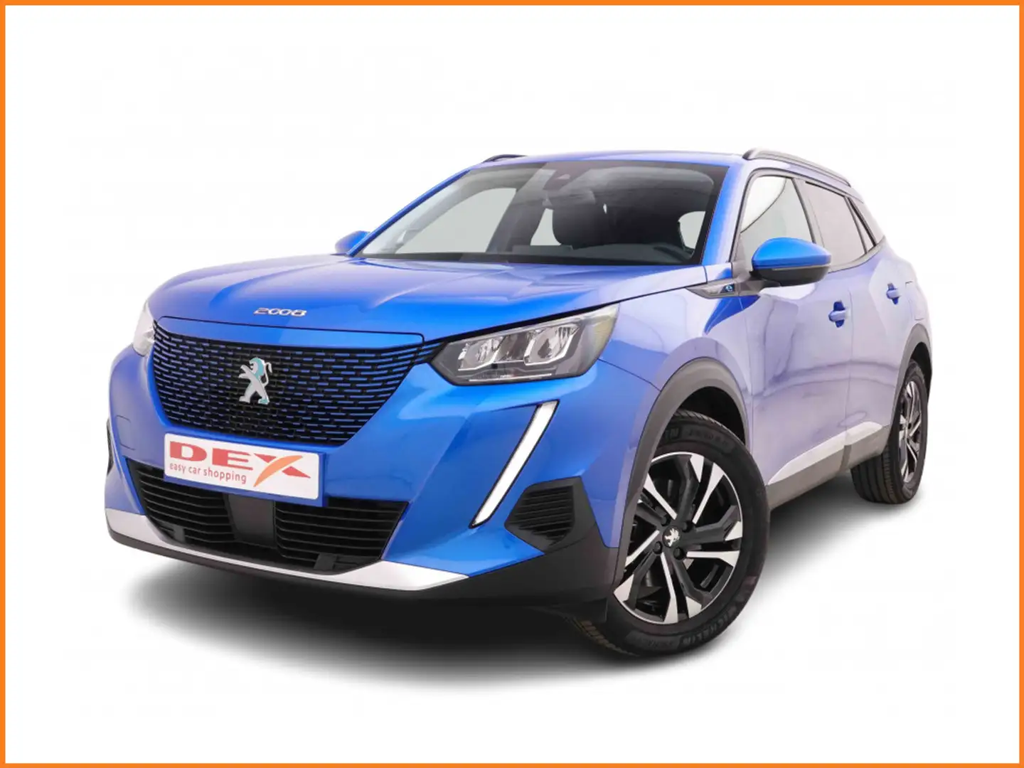 Peugeot 2008 50 kWh EV 136 Allure + GPS Bleu - 1