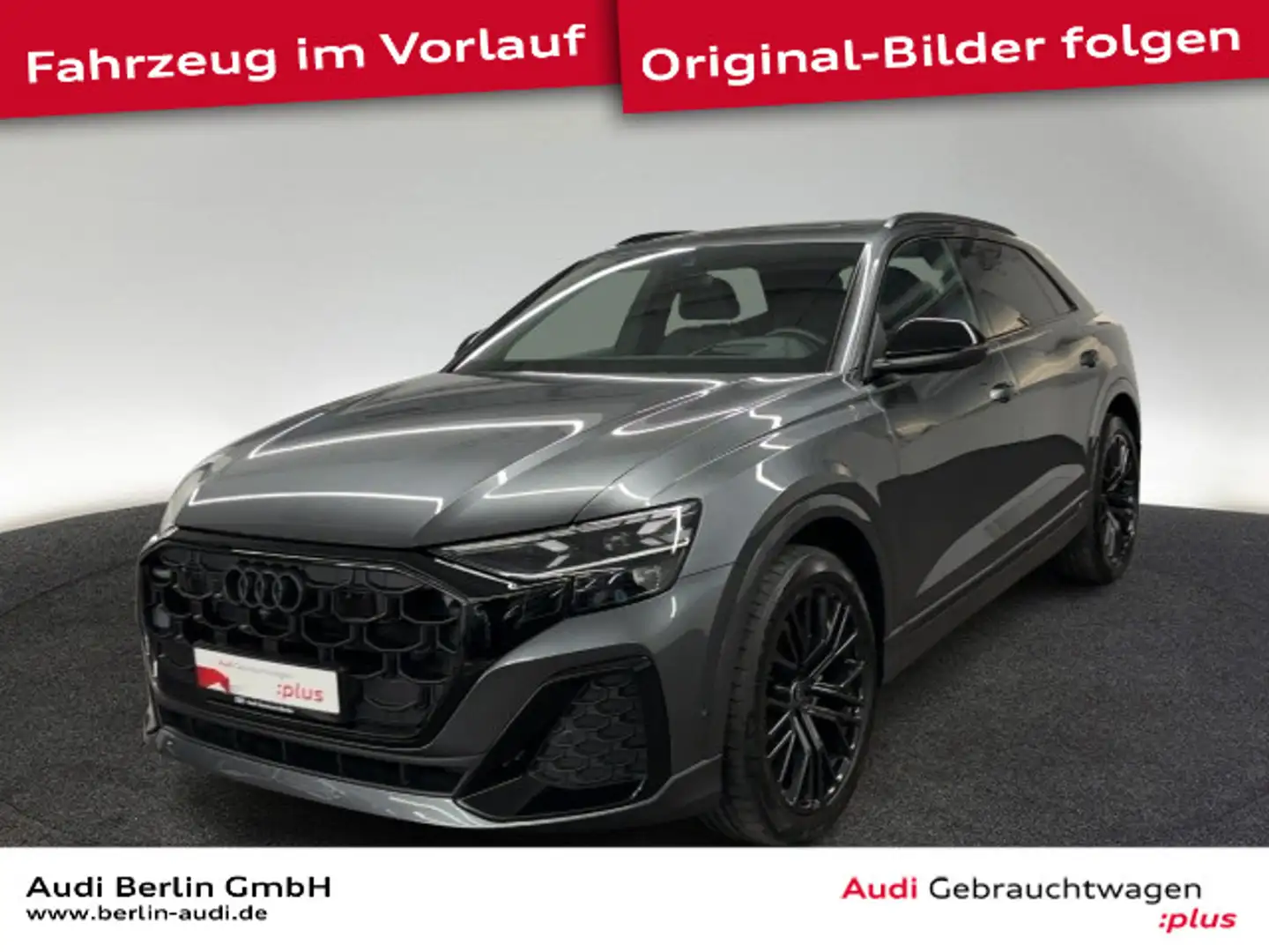 Audi Q8 50 TDI qu.tiptr. AHK STDHZG 360°K HUD PANO Grau - 1