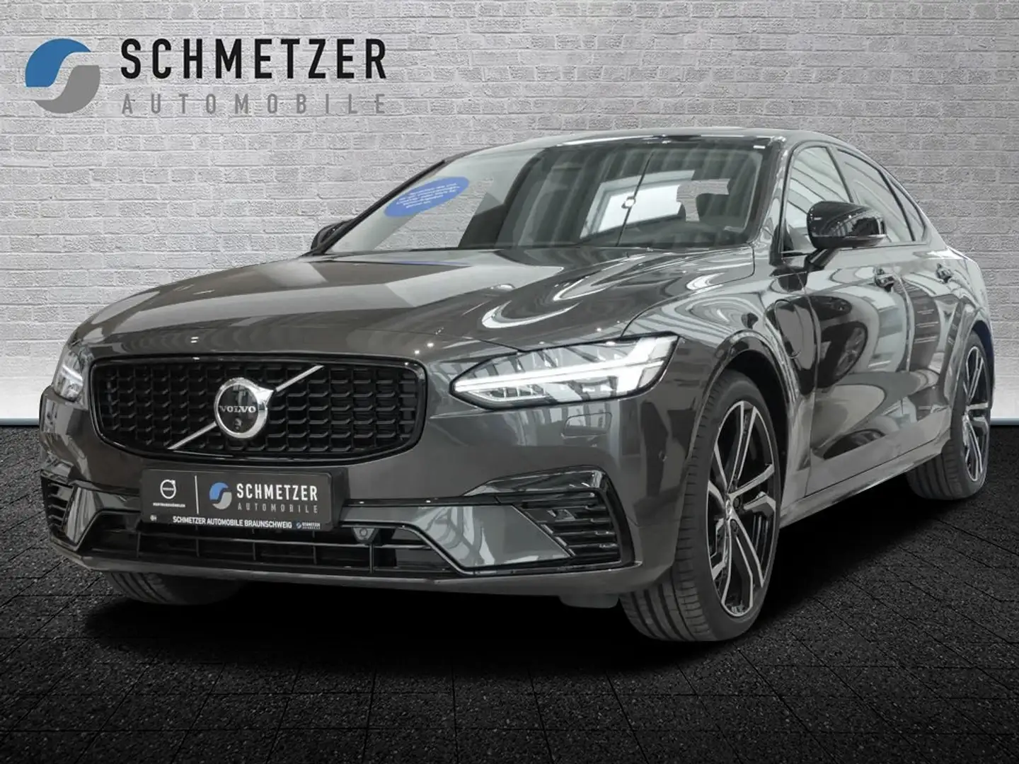 Volvo S90 +T8+AWD+Plug in+Massge Sitz+Bowers+PDC v/h+++ Gris - 1