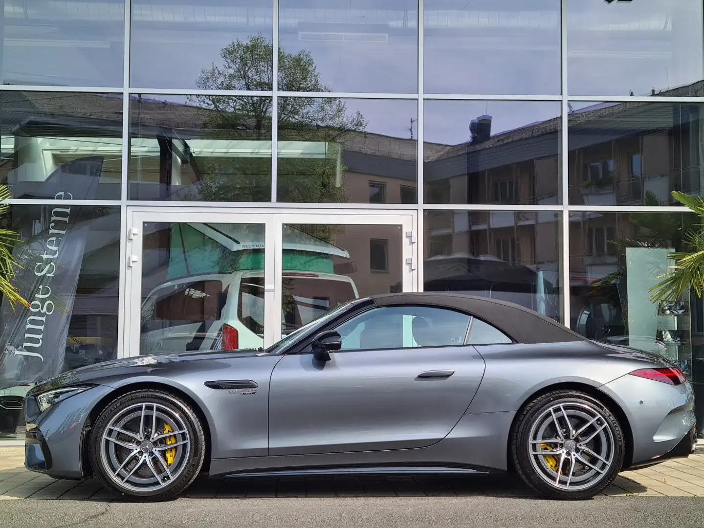 Mercedes-Benz SL 55 AMG SL 55 4MATIC+ AMG FAP MBUX Navi AR Distr HUD Gris - 2