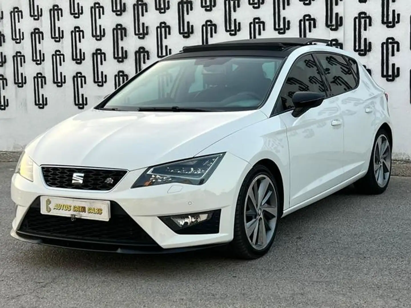 SEAT Leon 2.0TDI CR S&S FR DSG6 184 Weiß - 2