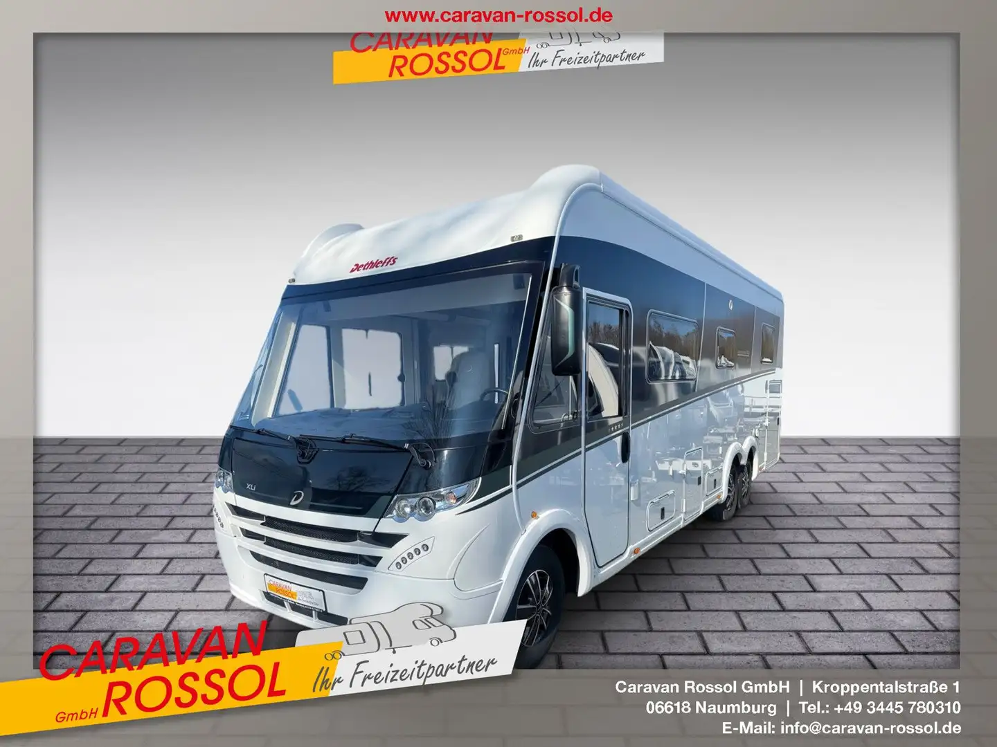 Dethleffs Globetrotter XL I 7850-2 DBM 90-Jahre Sondermod. Weiß - 1